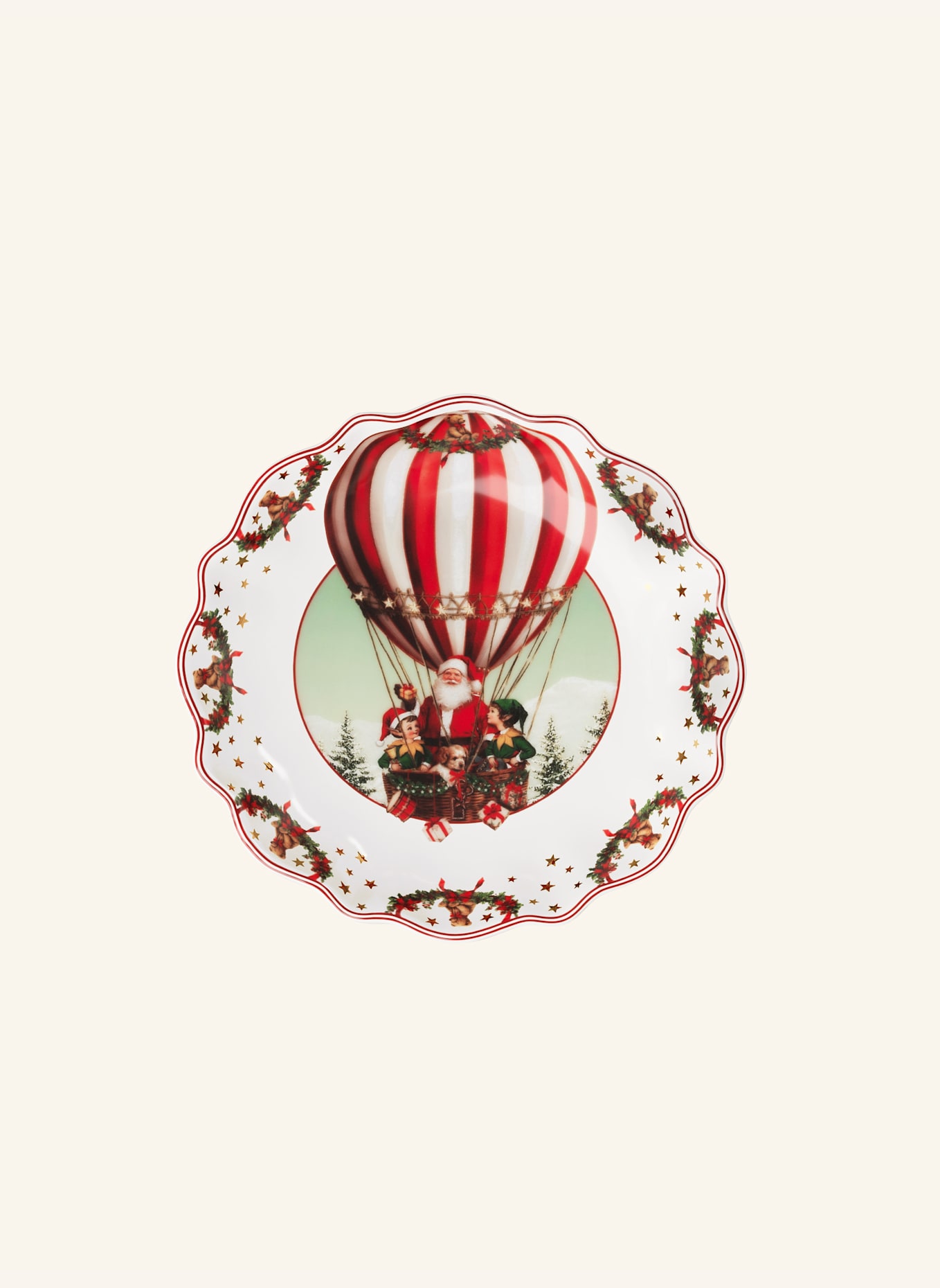 Villeroy & Boch Jahresschale 2026 ANNUAL CHRISTMAS EDITION: GELB/ GRÜN/ BLAU/ ROT