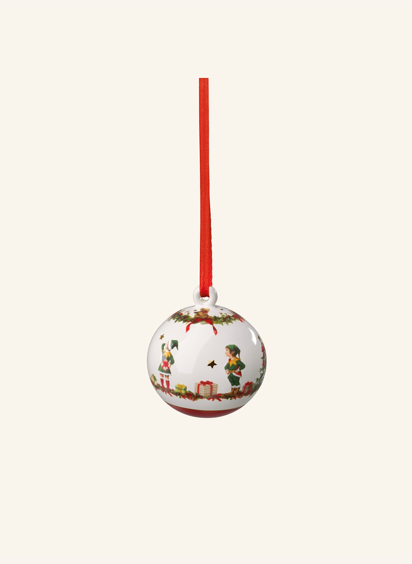 Villeroy & Boch Jahres-Glocke 2026 ANNUAL CHRISTMAS EDITION: GELB/ GRÜN/ BLAU/ ROT