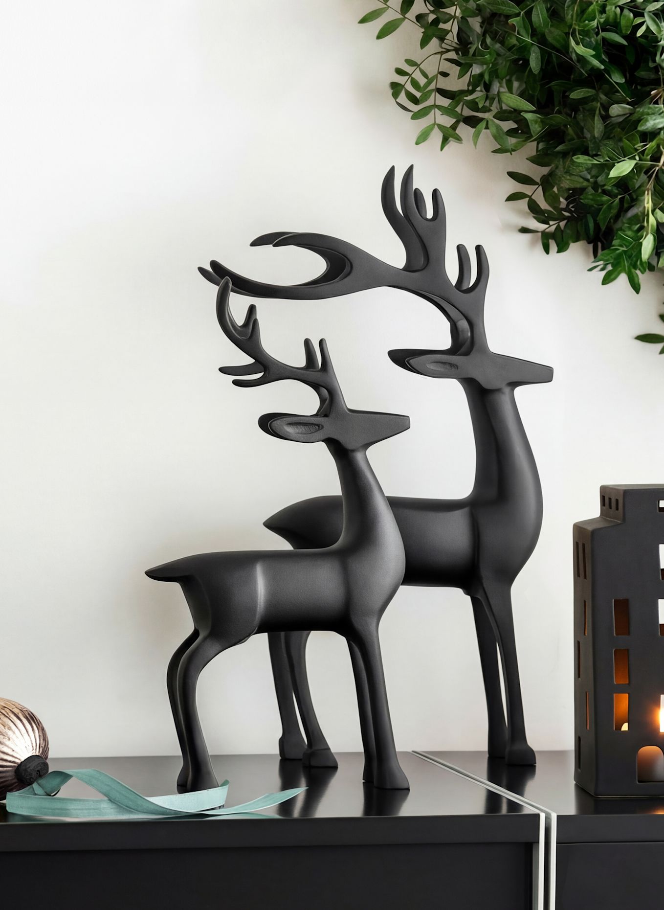 Villeroy & Boch Hirsch schwarz CHRISTMAS CHIC: SCHWARZ