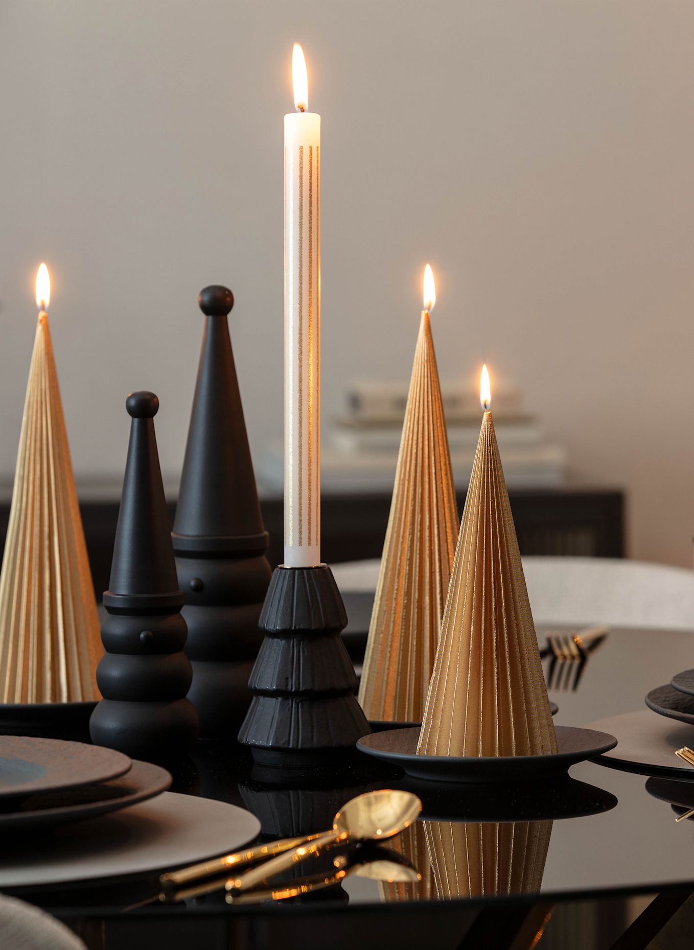 Villeroy & Boch Kerzenständer, Baum CHRISTMAS CHIC: SCHWARZ