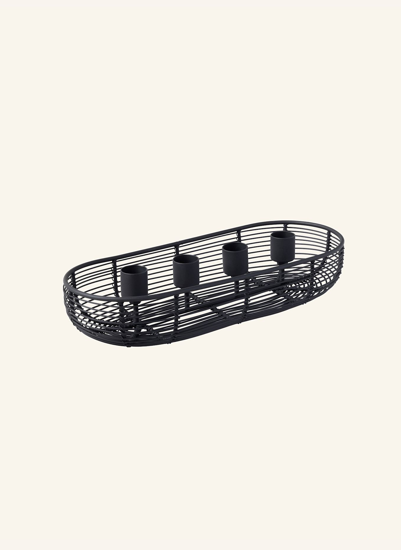 Villeroy & Boch Adventskranz oval CHRISTMAS CHIC: SCHWARZ