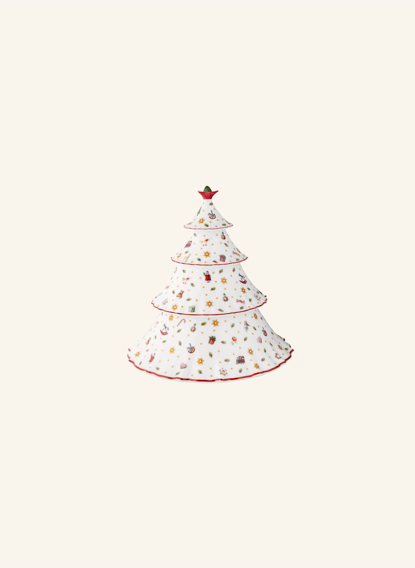 Villeroy & Boch Baum Dose TOY'S DELIGHT: GELB / GRÜN / BLAU