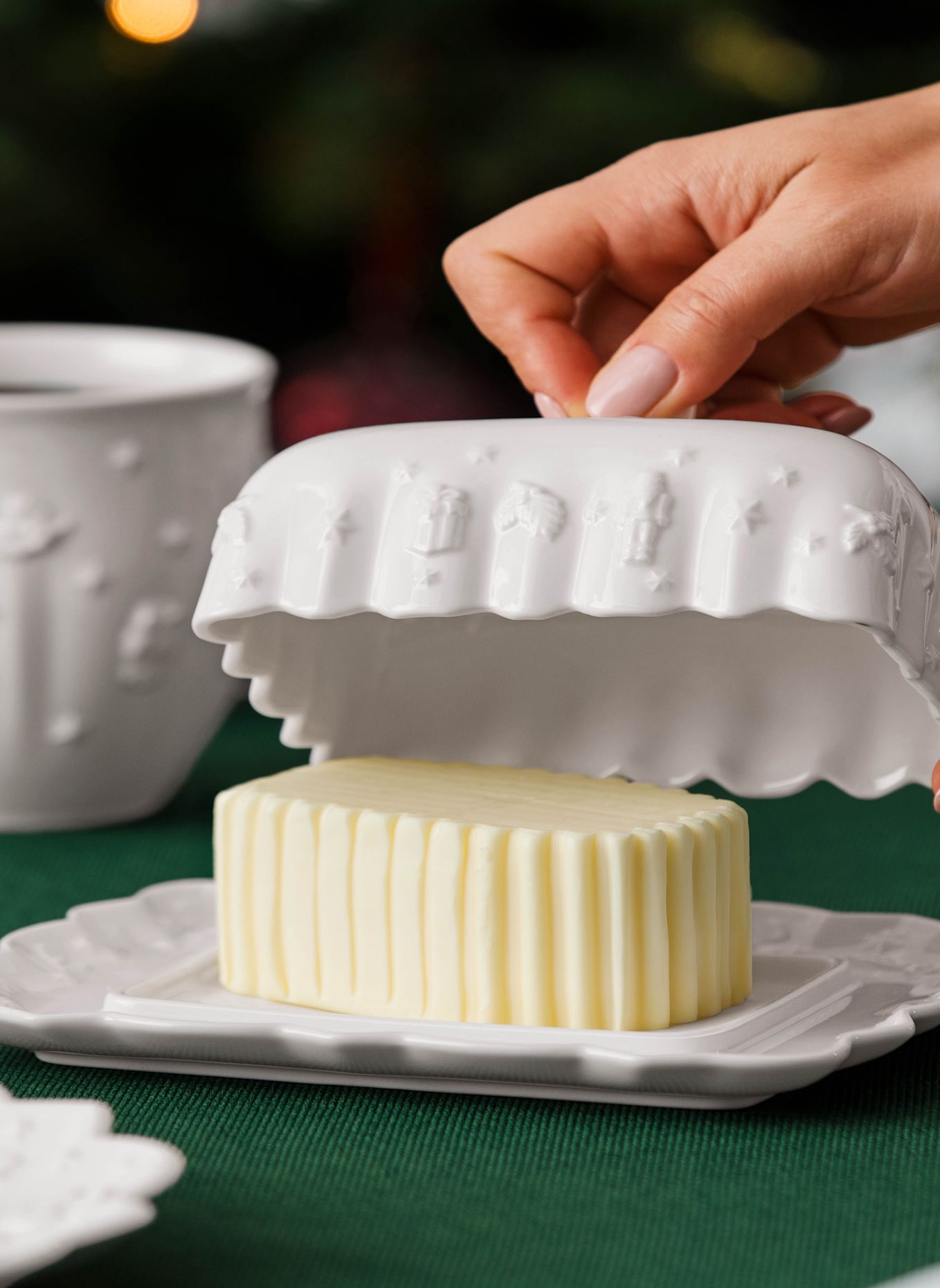 Villeroy & Boch Butterdose TOY'S DELIGHT ROYAL CLASSIC: WEISS