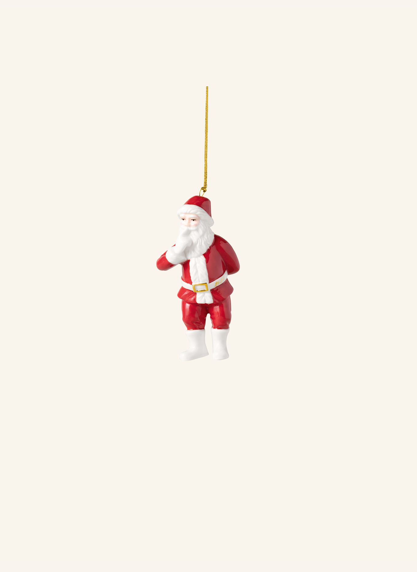 Villeroy & Boch Ornament Santa 2026 CHRISTMAS CLASSICS: GOLD