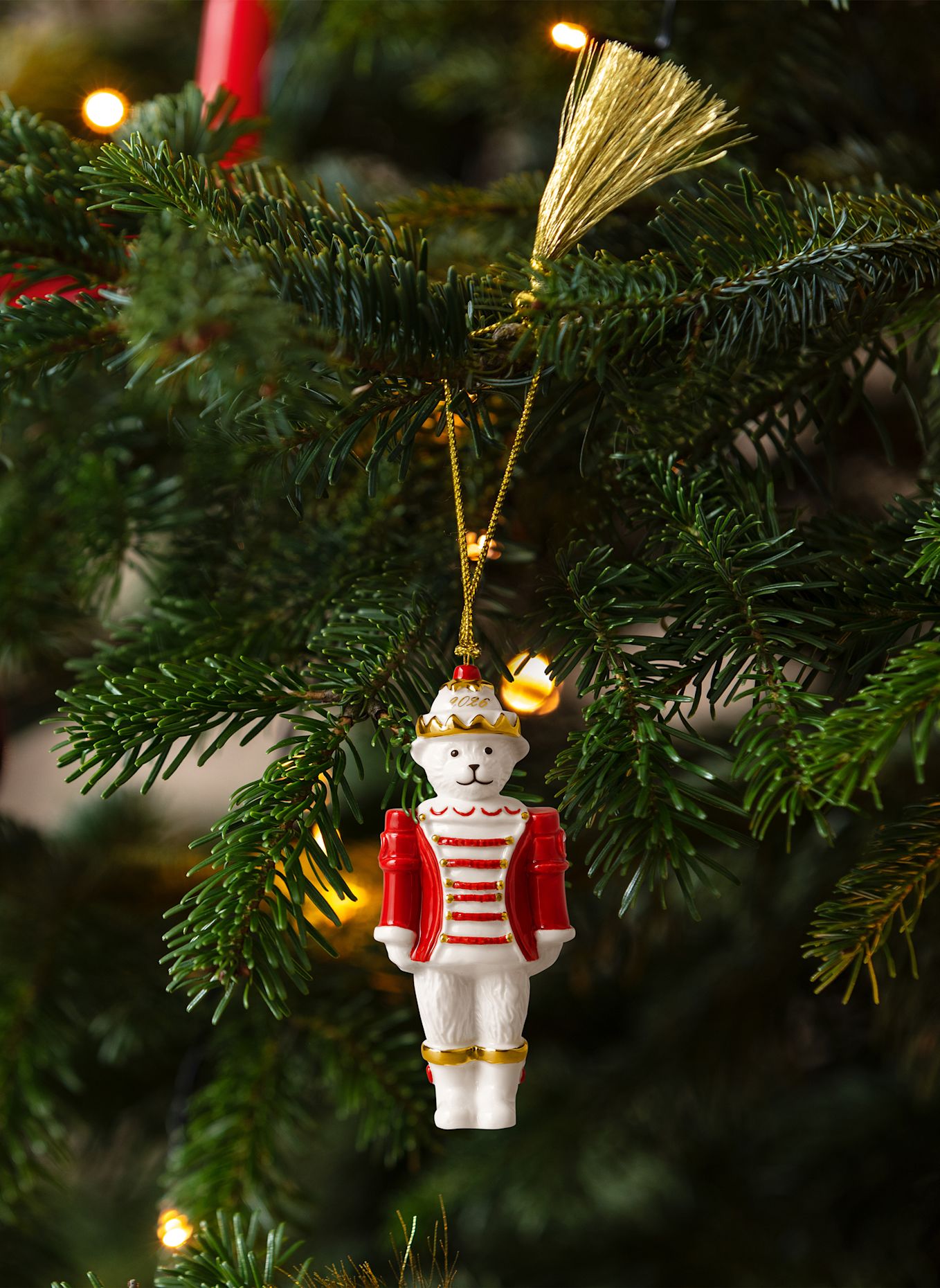 Villeroy & Boch Ornament Teddy-Nussknacker 2026 CHRISTMAS CLASSICS: GOLD