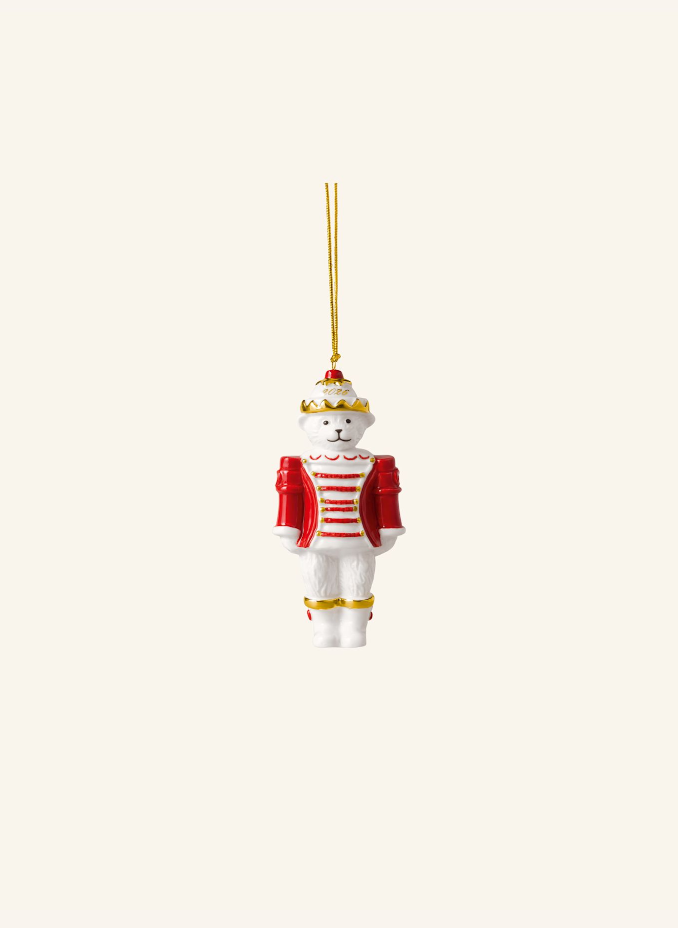 Villeroy & Boch Ornament Teddy-Nussknacker 2026 CHRISTMAS CLASSICS: GOLD