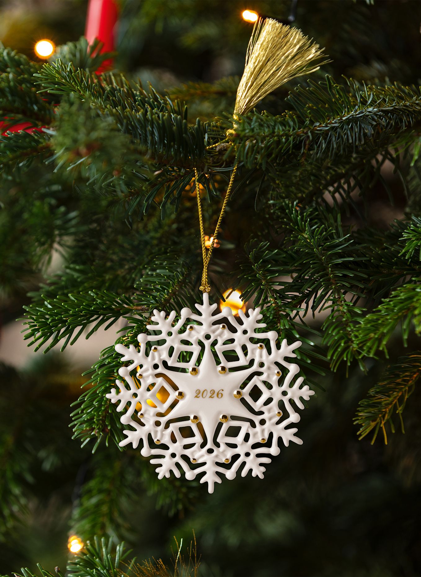 Villeroy & Boch Ornament Schneeflocke 2026 CHRISTMAS CLASSICS: GOLD