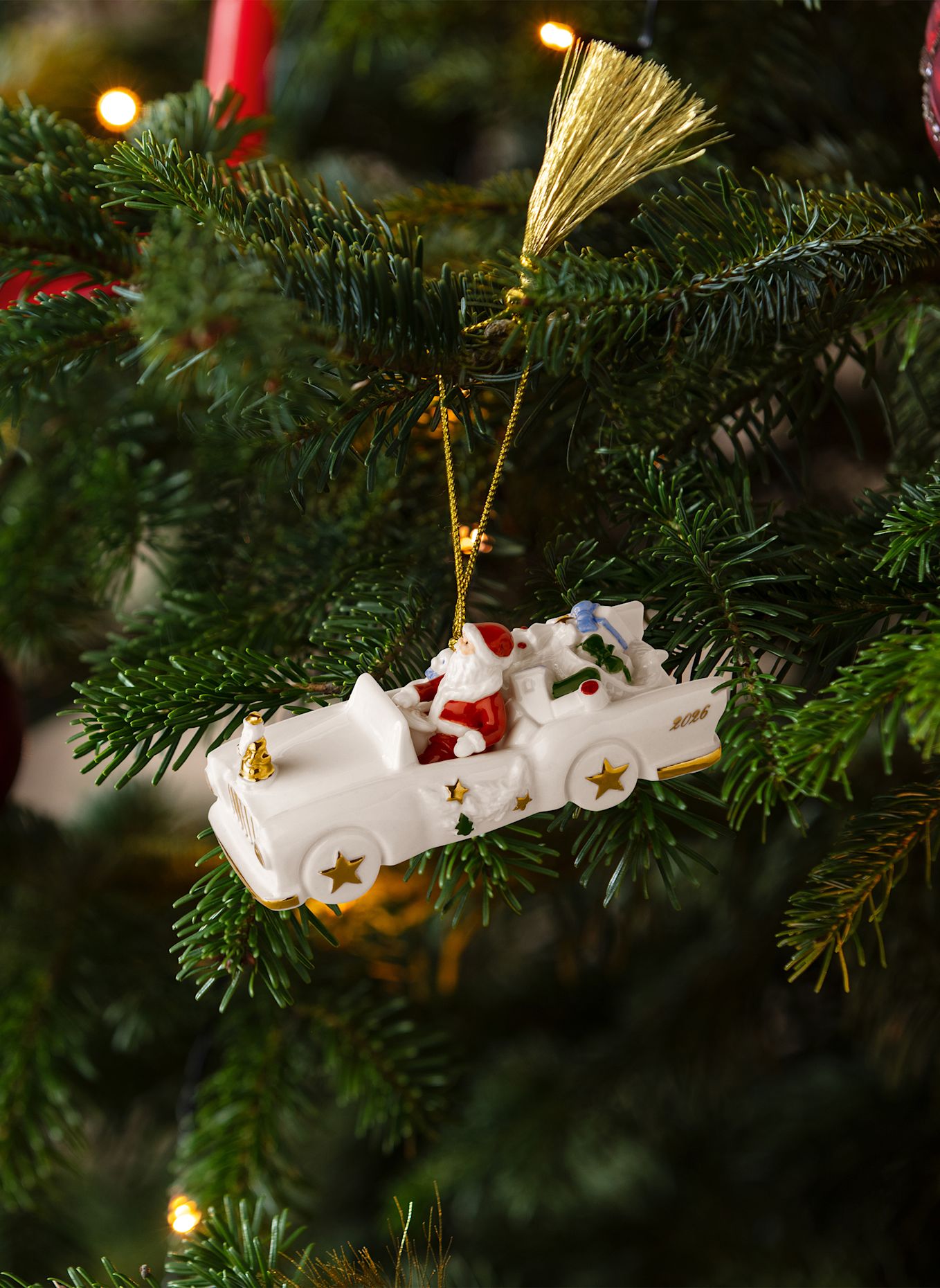 Villeroy & Boch Ornament Cadillac 2026 CHRISTMAS CLASSICS: GOLD