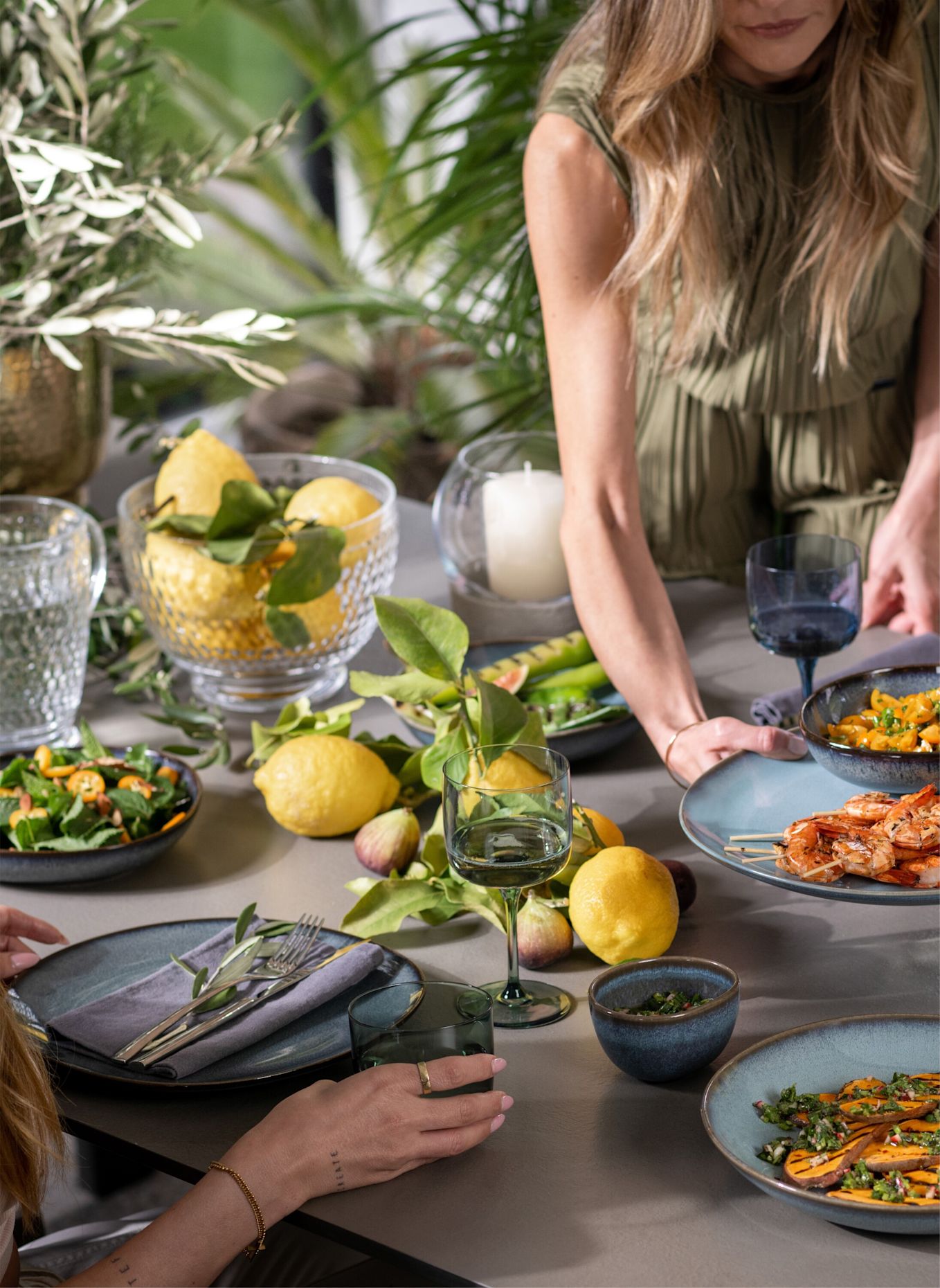 Villeroy & Boch Salat-/Servierschüssel BOSTON: WEISS