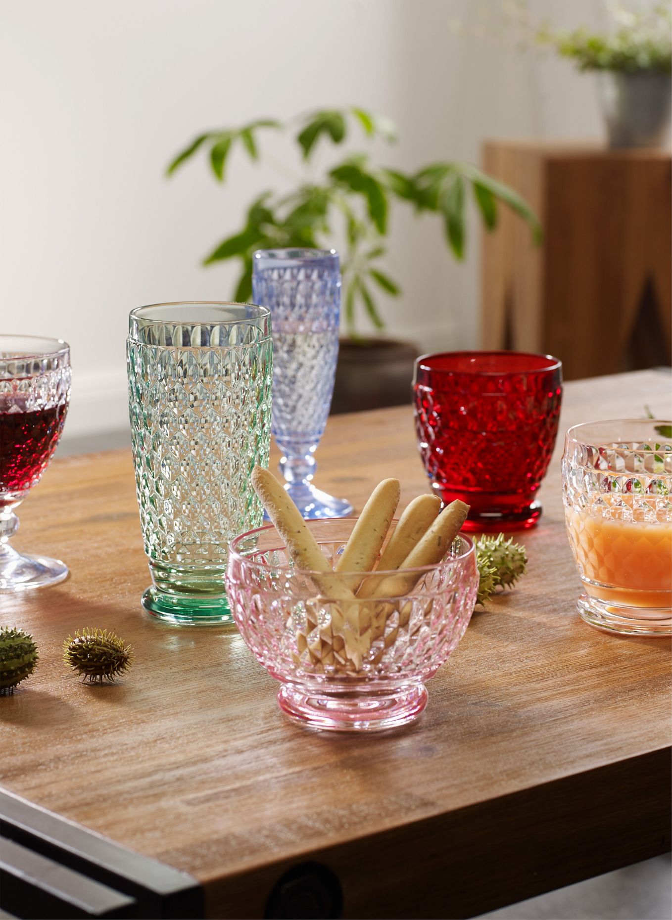 Villeroy & Boch Rotweinglas, red BOSTON COLOURED: ROT