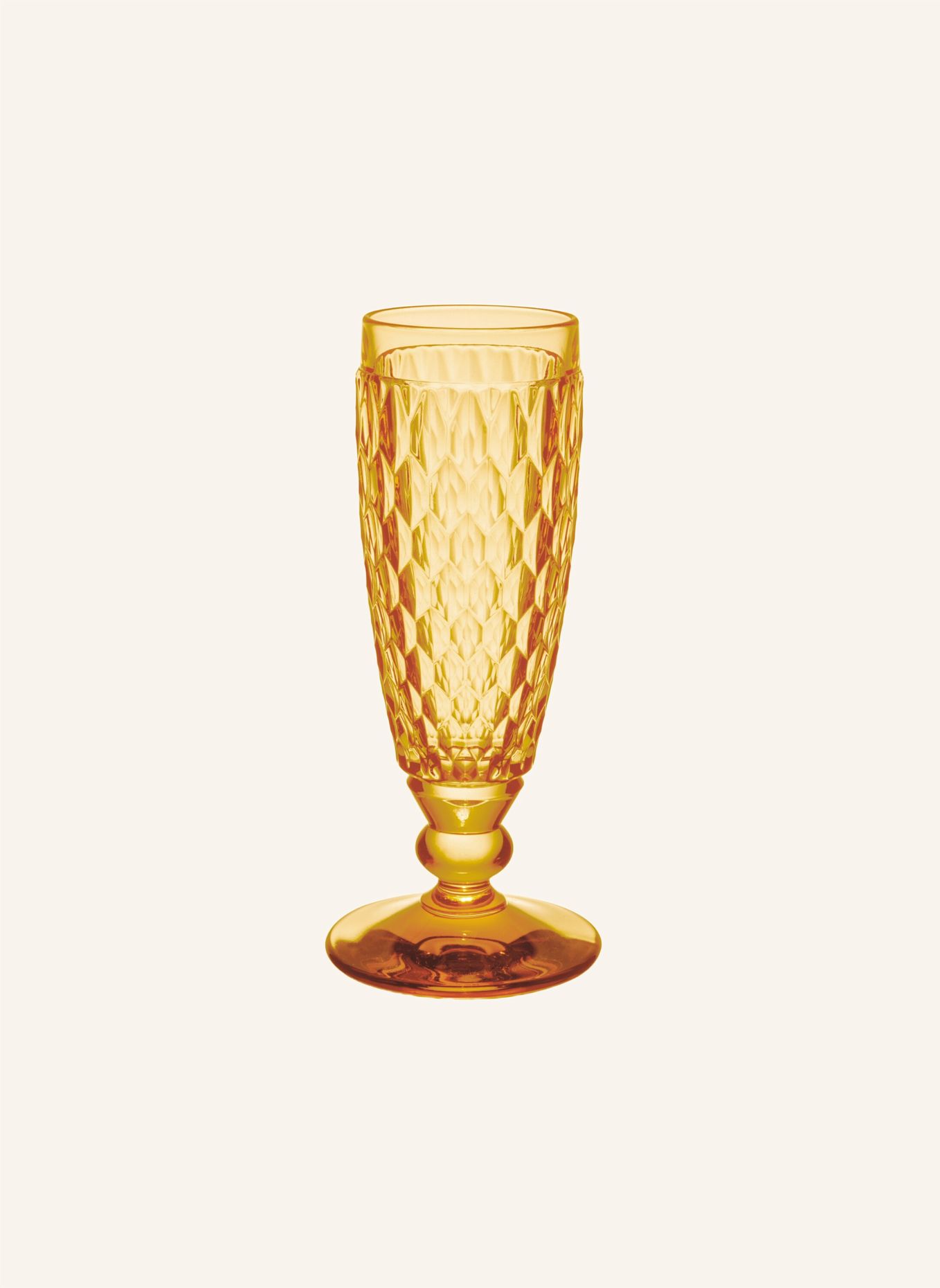 Villeroy & Boch Sekt-/Champagnerglas BOSTON SAFFRON: GELB