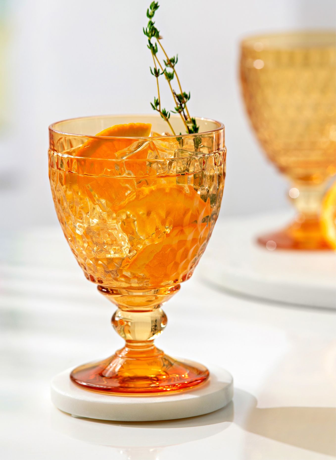 Villeroy & Boch Wasserkelch BOSTON SAFFRON: GELB