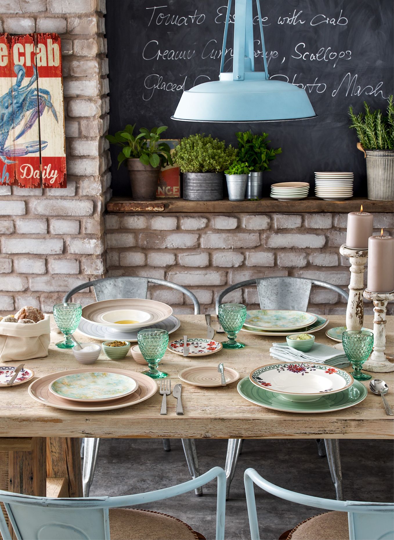 Villeroy & Boch Wasserkelch, green BOSTON COLOURED: GRÜN