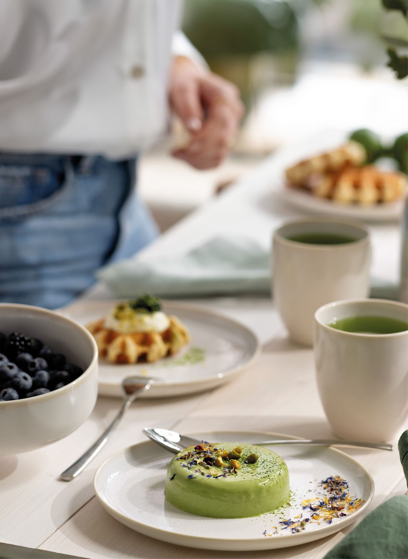 like. by Villeroy & Boch Frühstücks-Set 6-teilig CRAFTED COTTON: WEISS