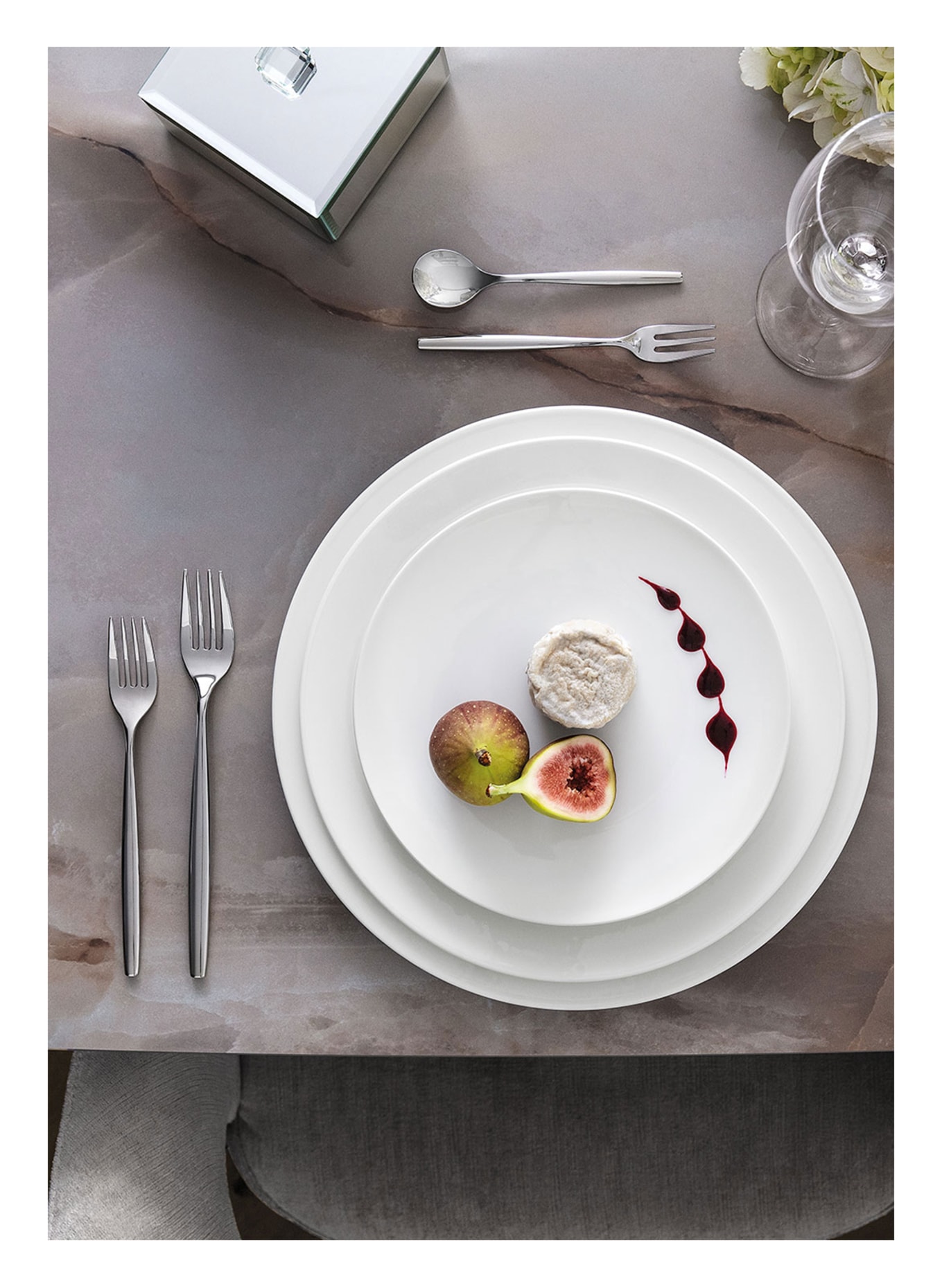 Villeroy & Boch Tafelbesteck 113tlg. Lunch METROCHIC: SILBER