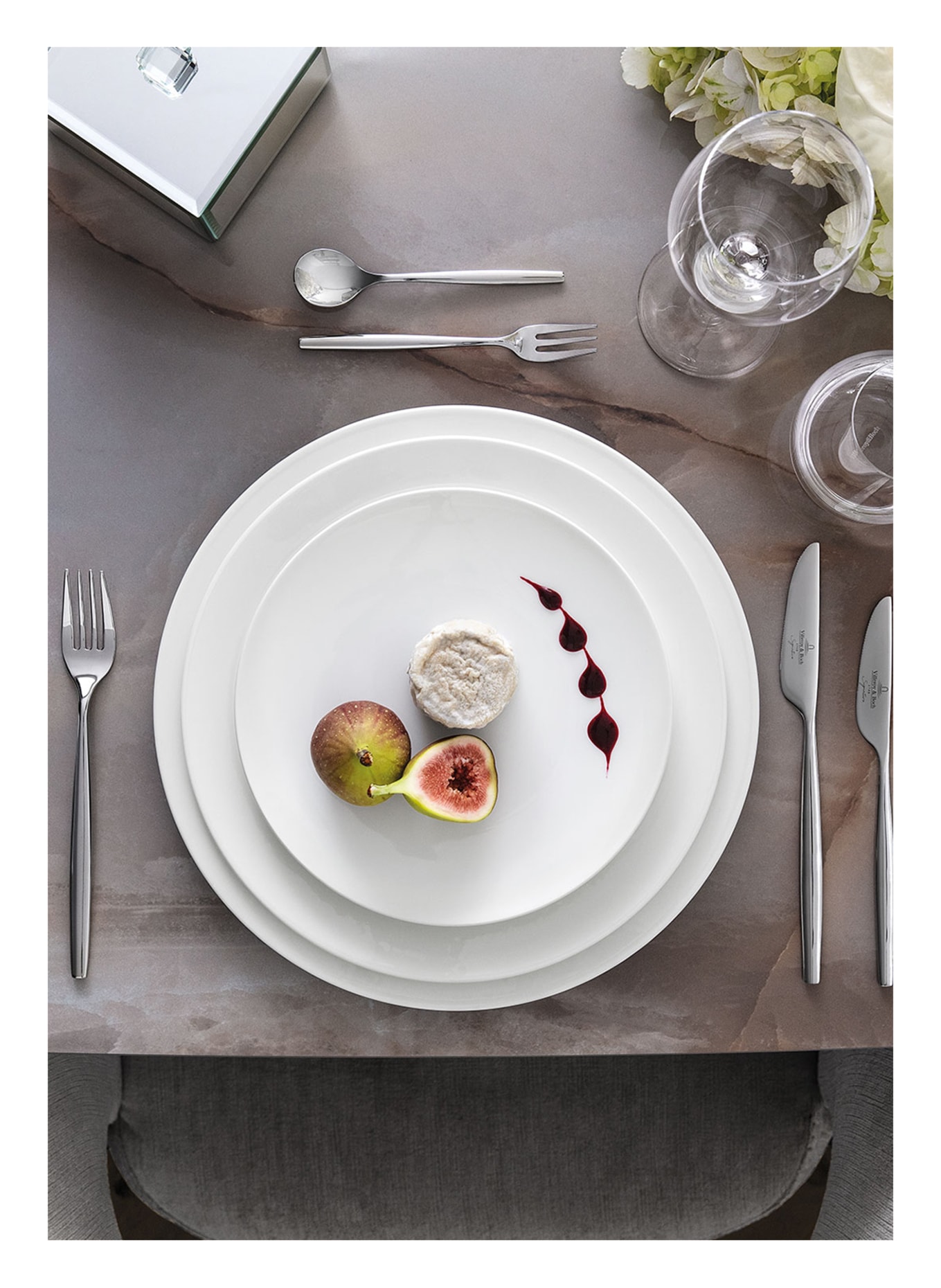 Villeroy & Boch Dessertteller METROCHIC BLANC, Farbe: WEISS (Bild 2)