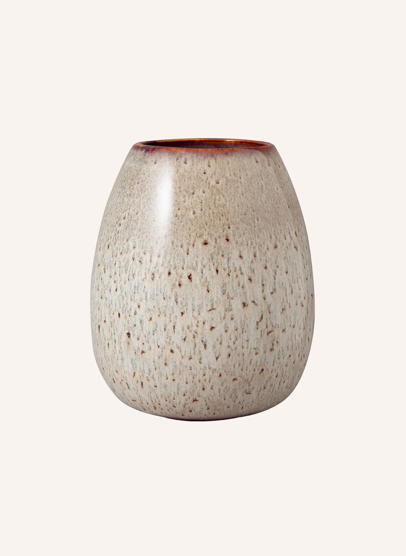 like. by Villeroy & Boch Vase LAVE HOME, Farbe: BEIGE (Bild 1)