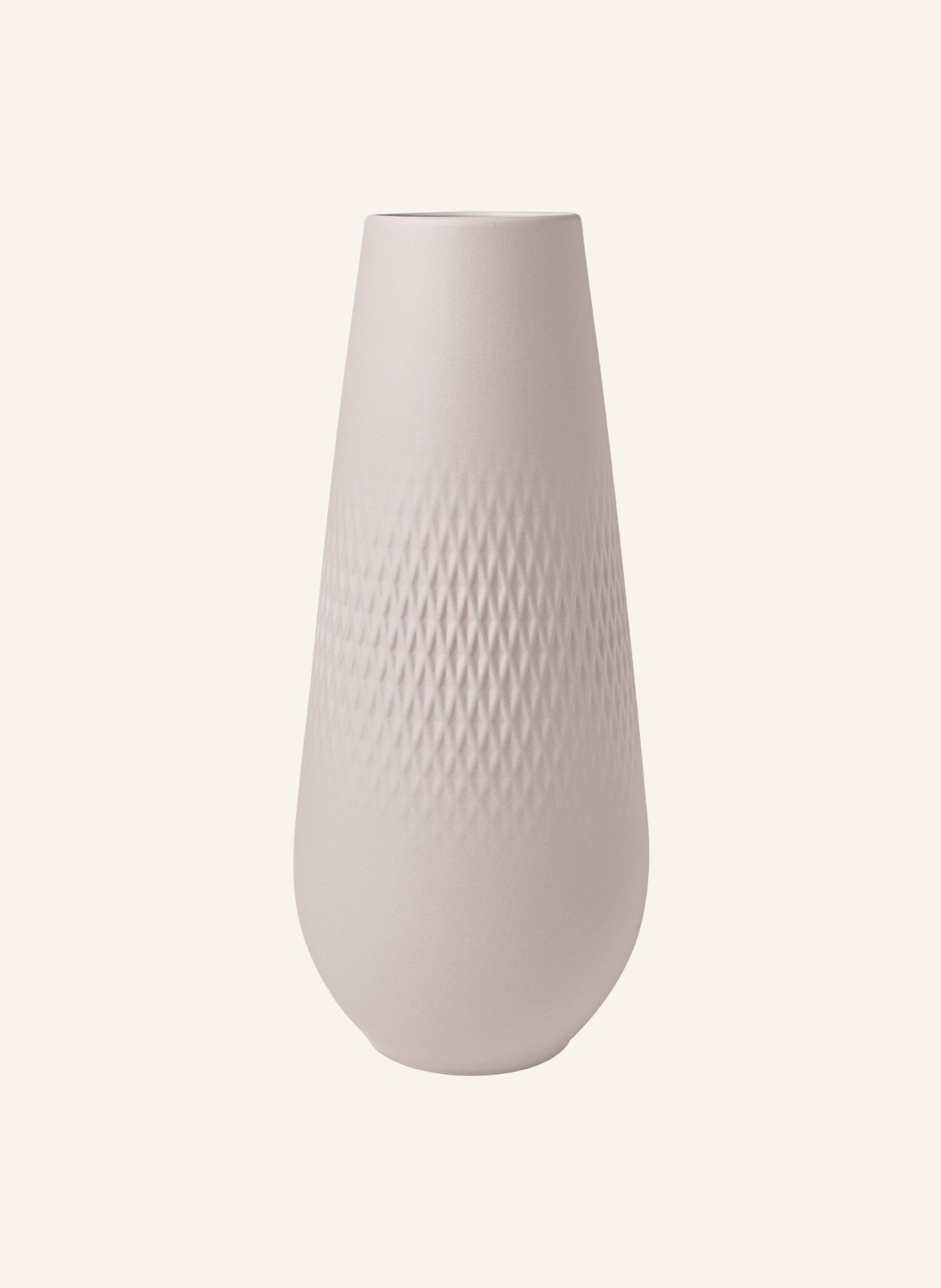 Villeroy & Boch Vase MANUFACTURE COLLIER BEIGE, Farbe: BEIGE (Bild 1)