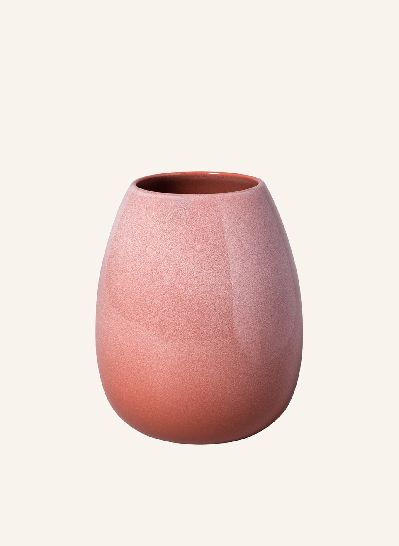 like. by Villeroy & Boch Vase Drop gross PERLEMOR HOME, Farbe: ROSA (Bild 1)