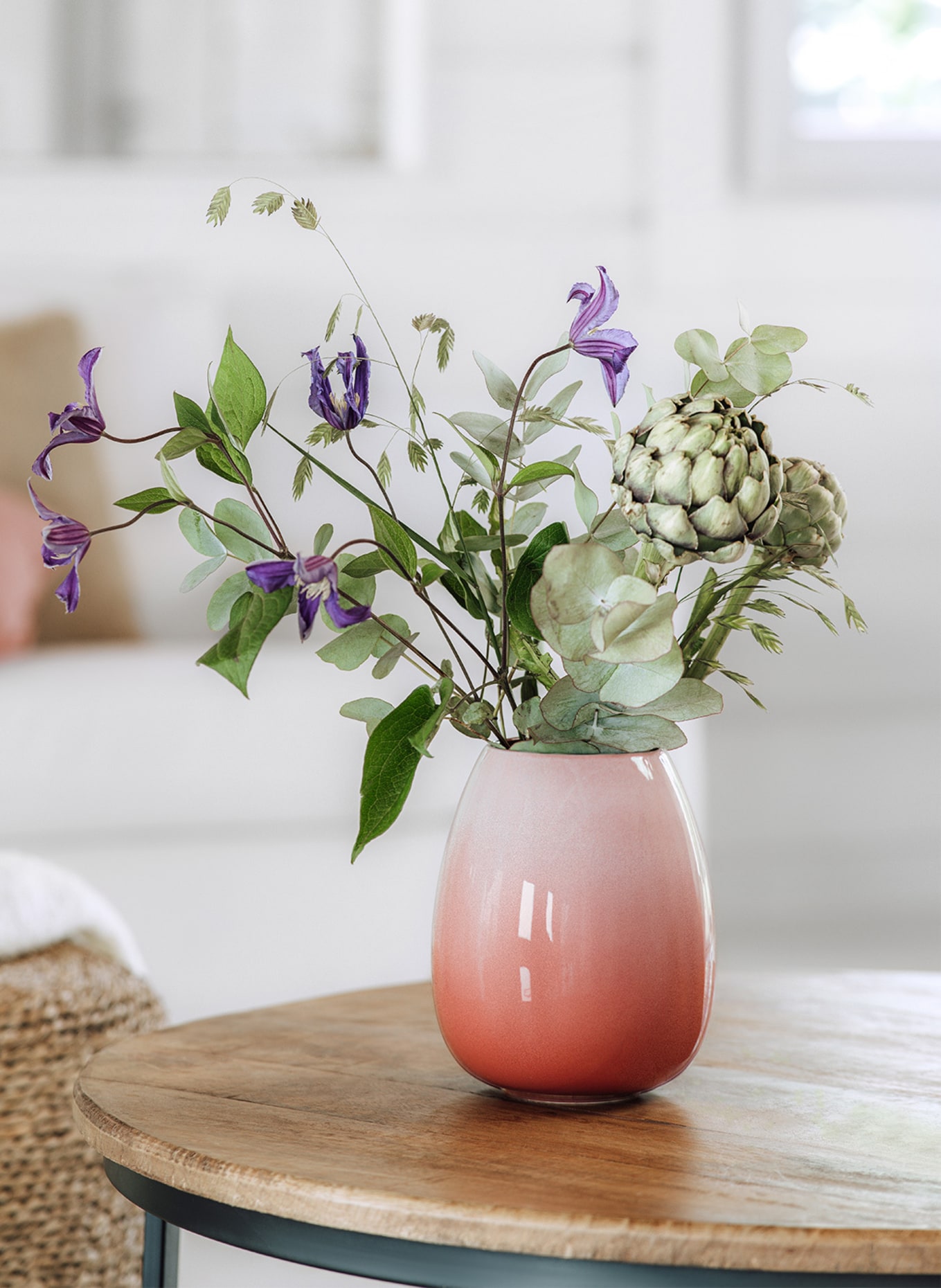 like. by Villeroy & Boch Vase Drop gross PERLEMOR HOME, Farbe: ROSA (Bild 2)
