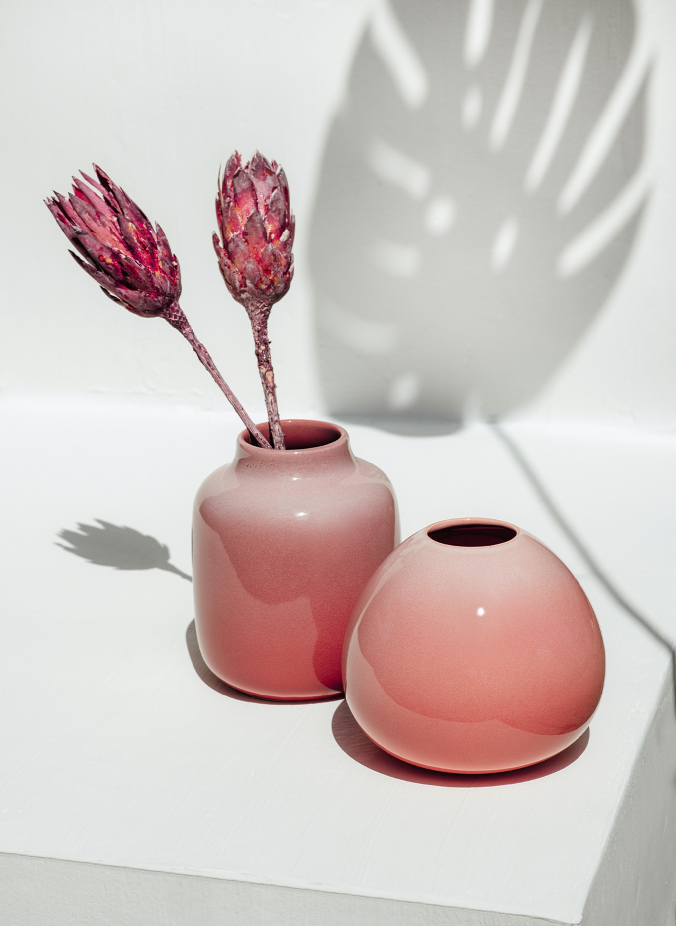 like. by Villeroy & Boch Vase Drop klein PERLEMOR HOME, Farbe: ROSA (Bild 2)