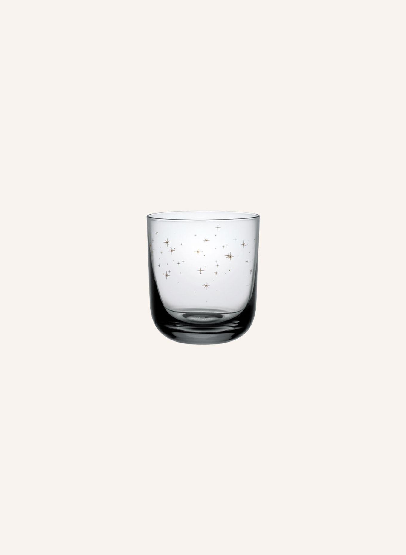 like. by Villeroy & Boch Wasserglas, Set 2tlg WINTER GLOW, Farbe: GRAU (Bild 1)