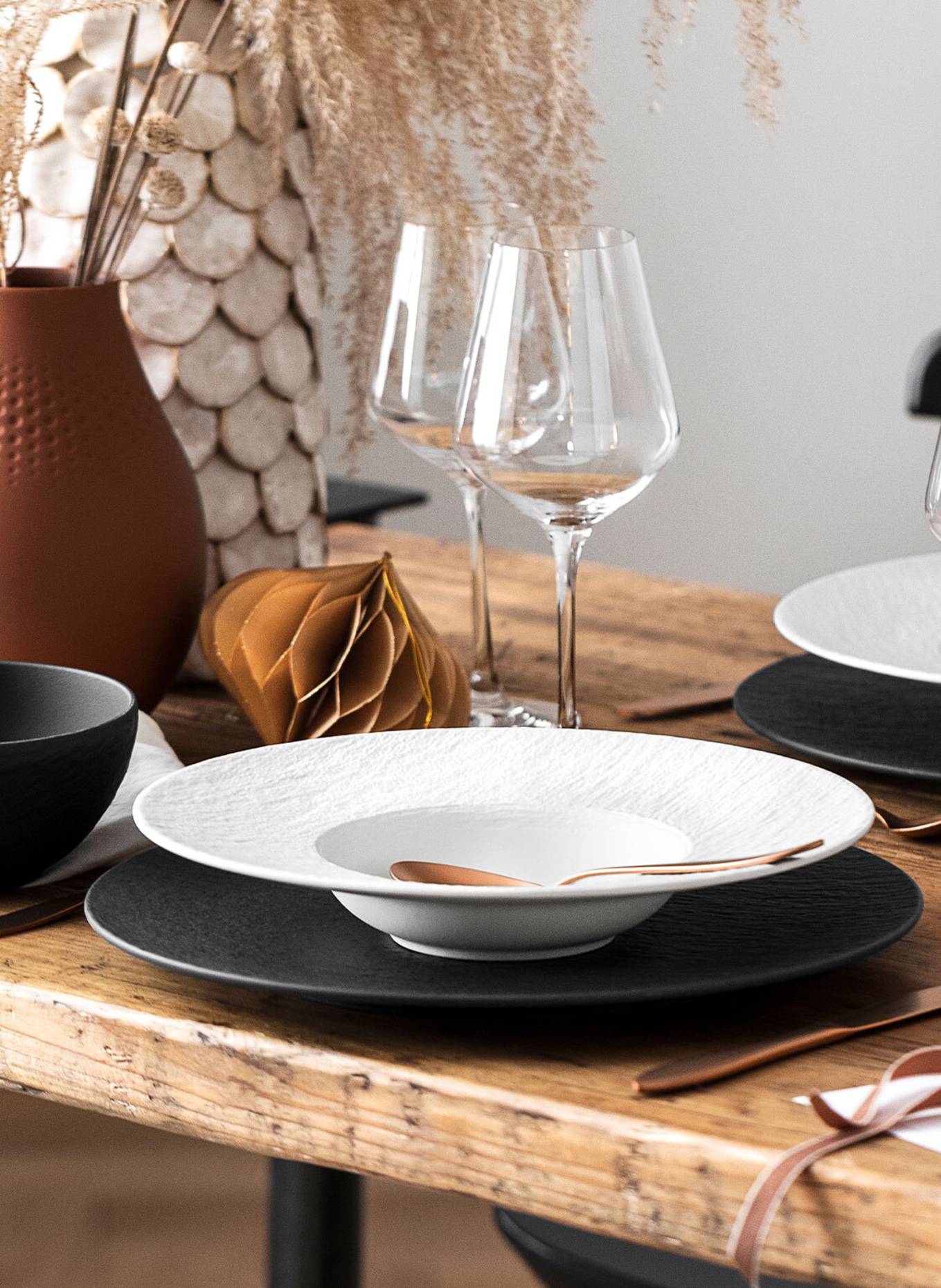 Villeroy & Boch Pastateller MANUFACTURE ROCK BLANC: WEISS