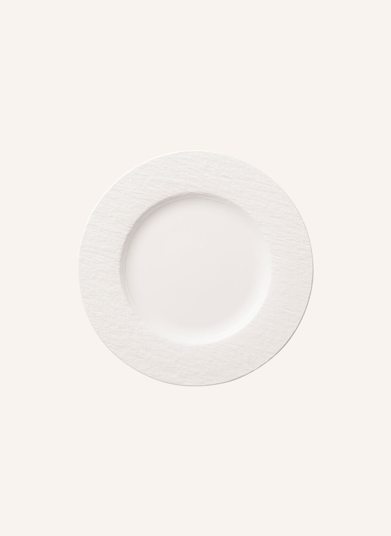 Villeroy & Boch Speiseteller MANUFACTURE ROCK: WEISS
