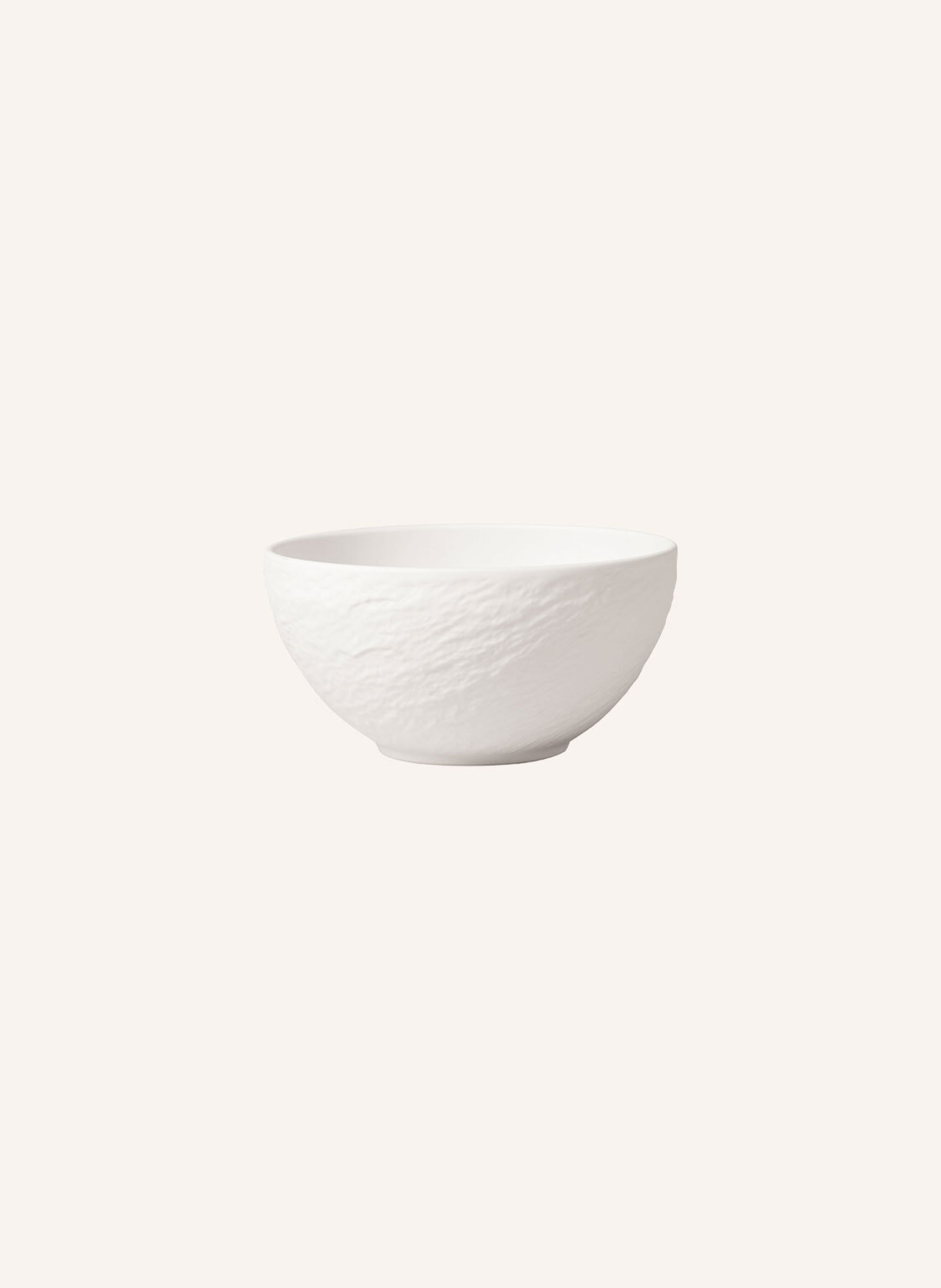 Villeroy & Boch Bol MANUFACTURE ROCK BLANC: WEISS