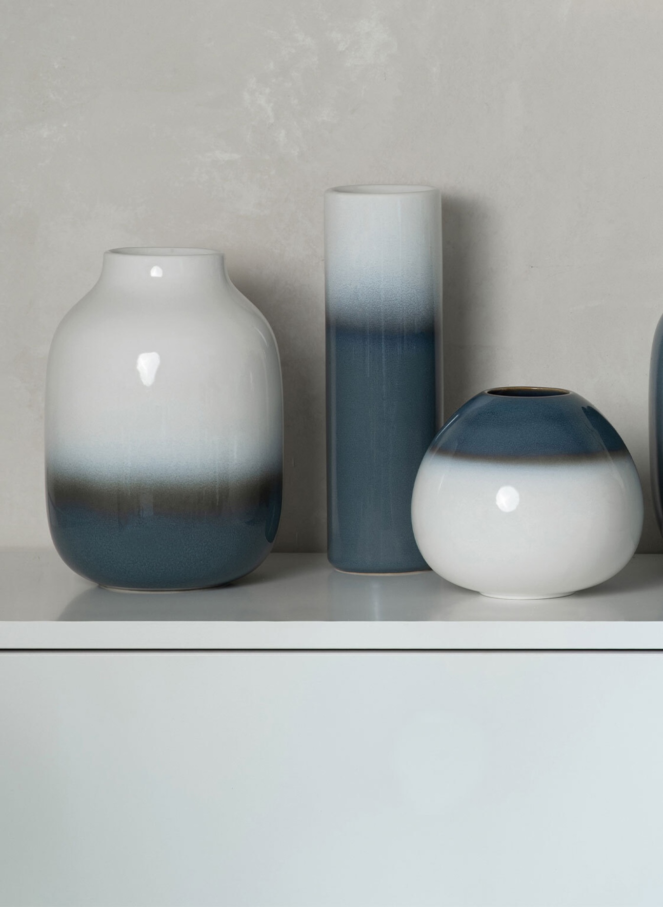 Villeroy & Boch Vase CYLINDER LARGE: BLAU