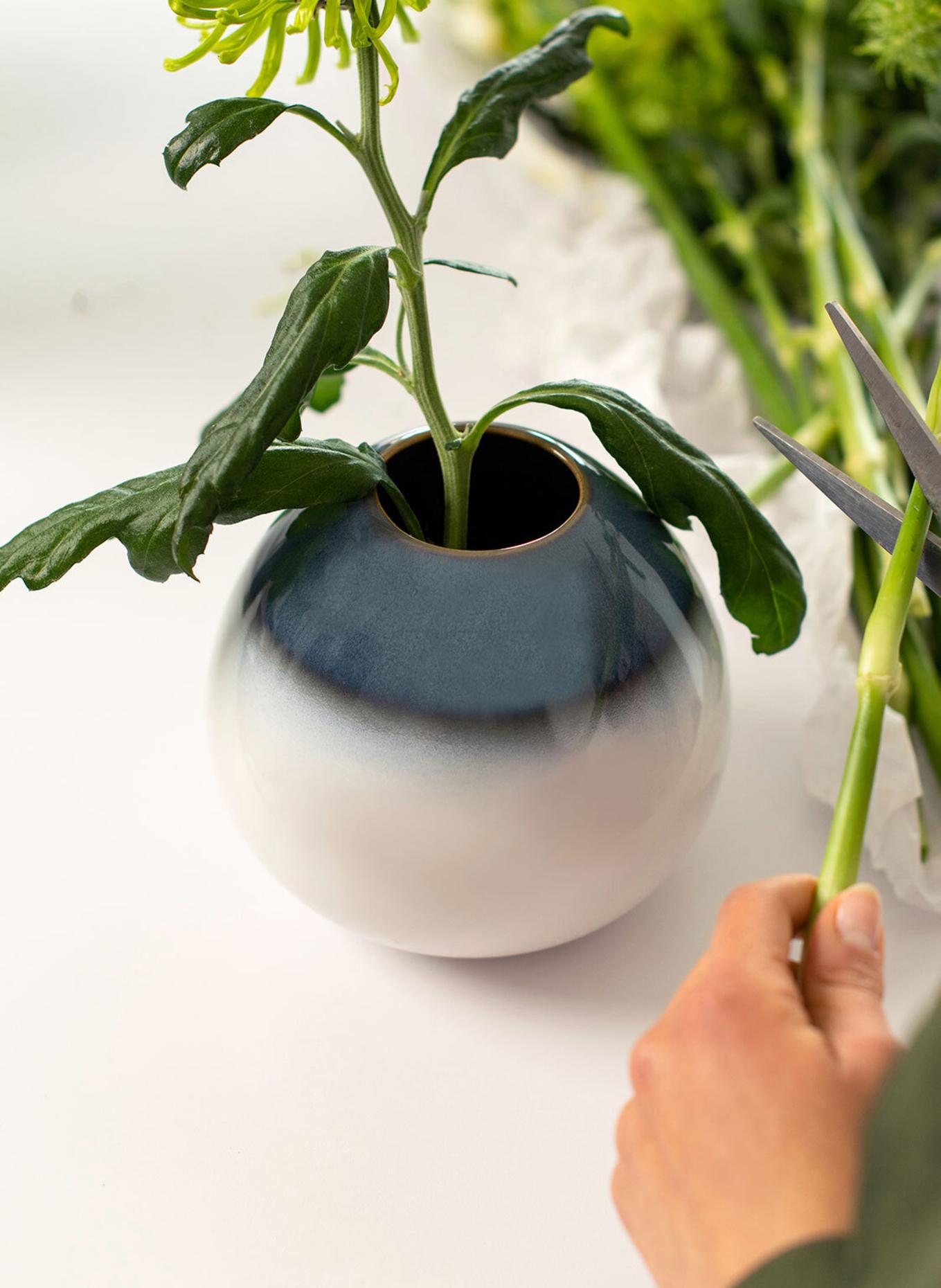 Villeroy & Boch Vase DROP SMALL: BLAU