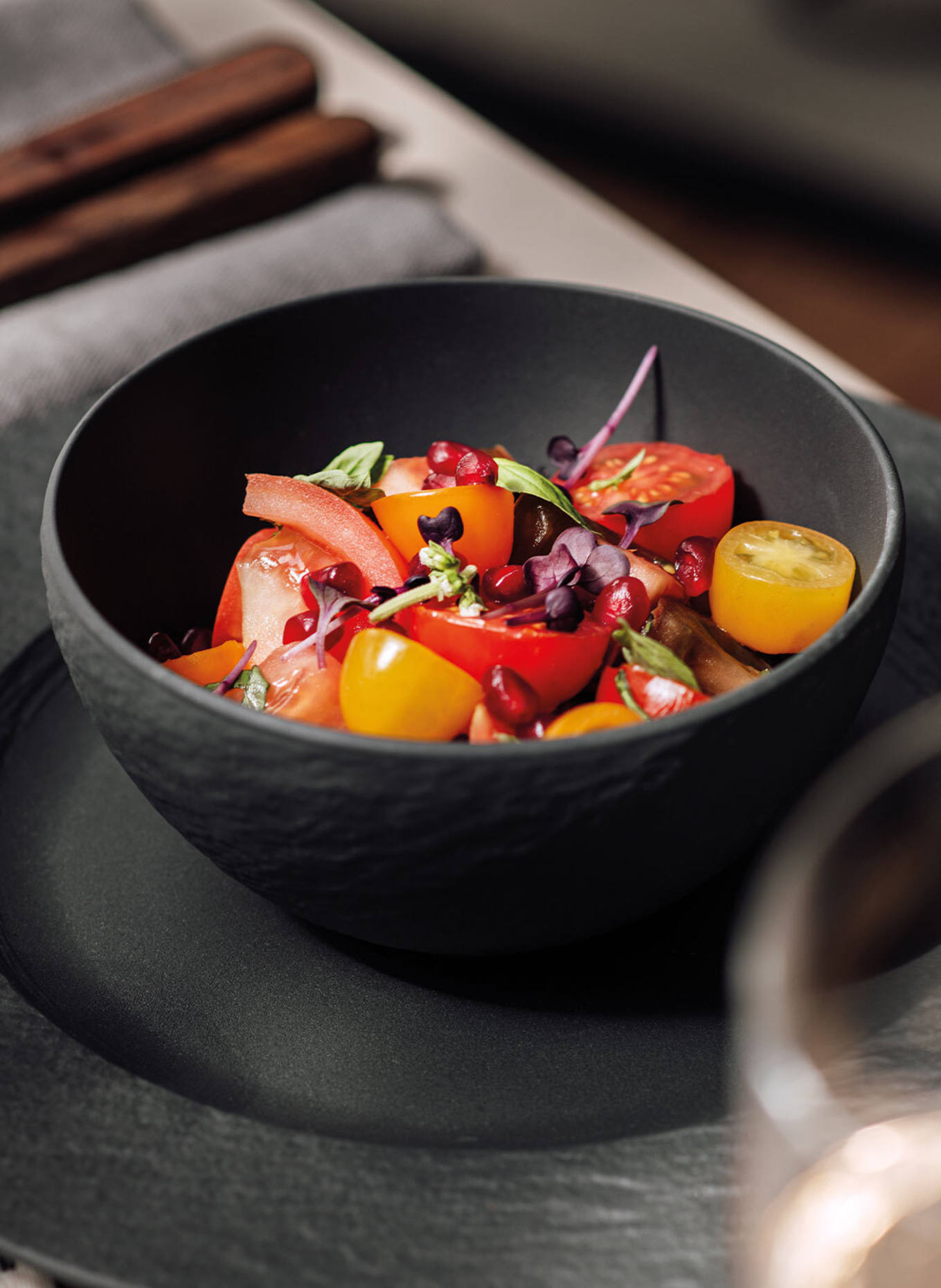 Villeroy & Boch Schale MANUFACTURE ROCK: SCHWARZ