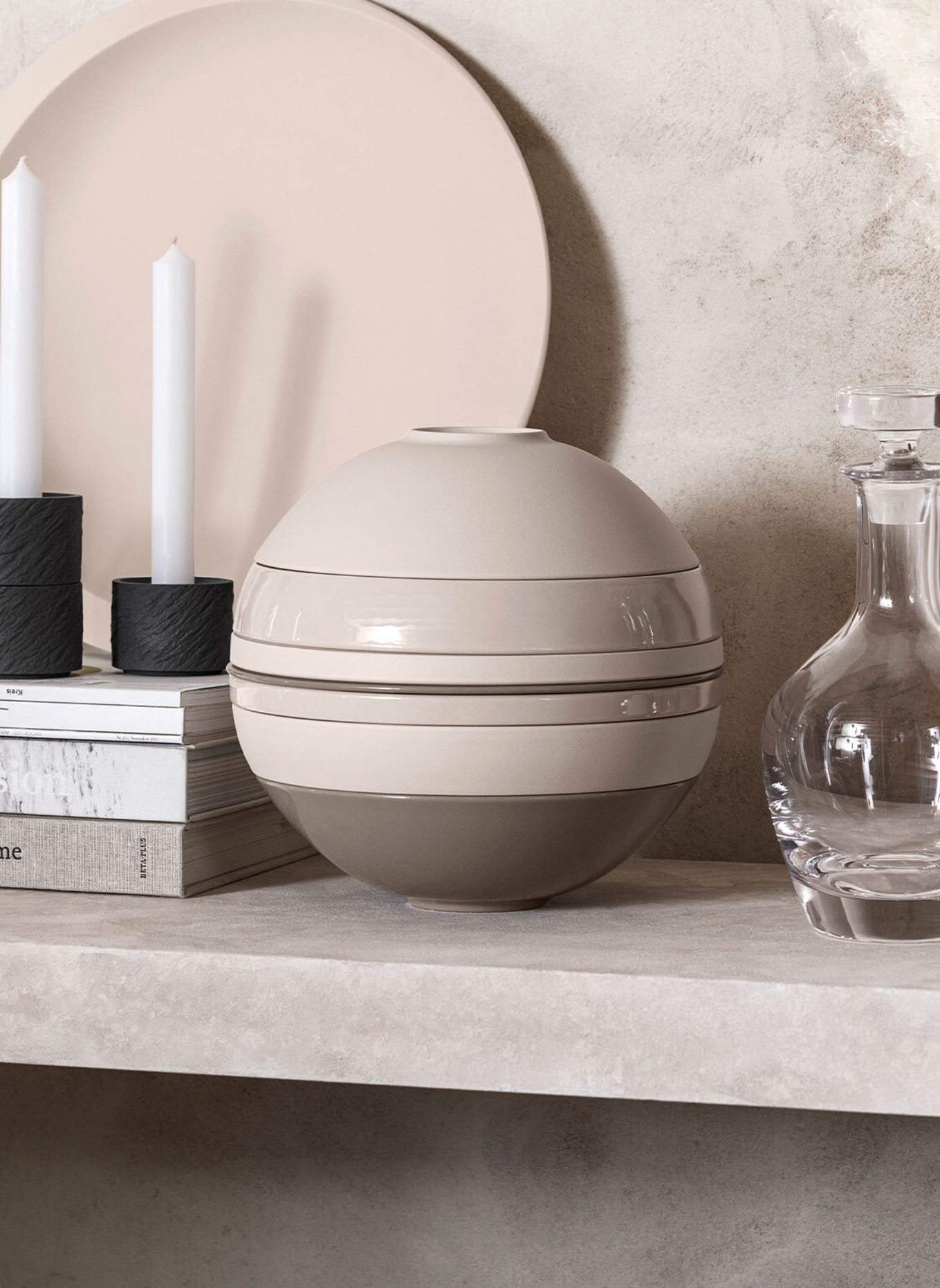 Villeroy & Boch 7-tlg. Geschirrset LA BOULE: BEIGE