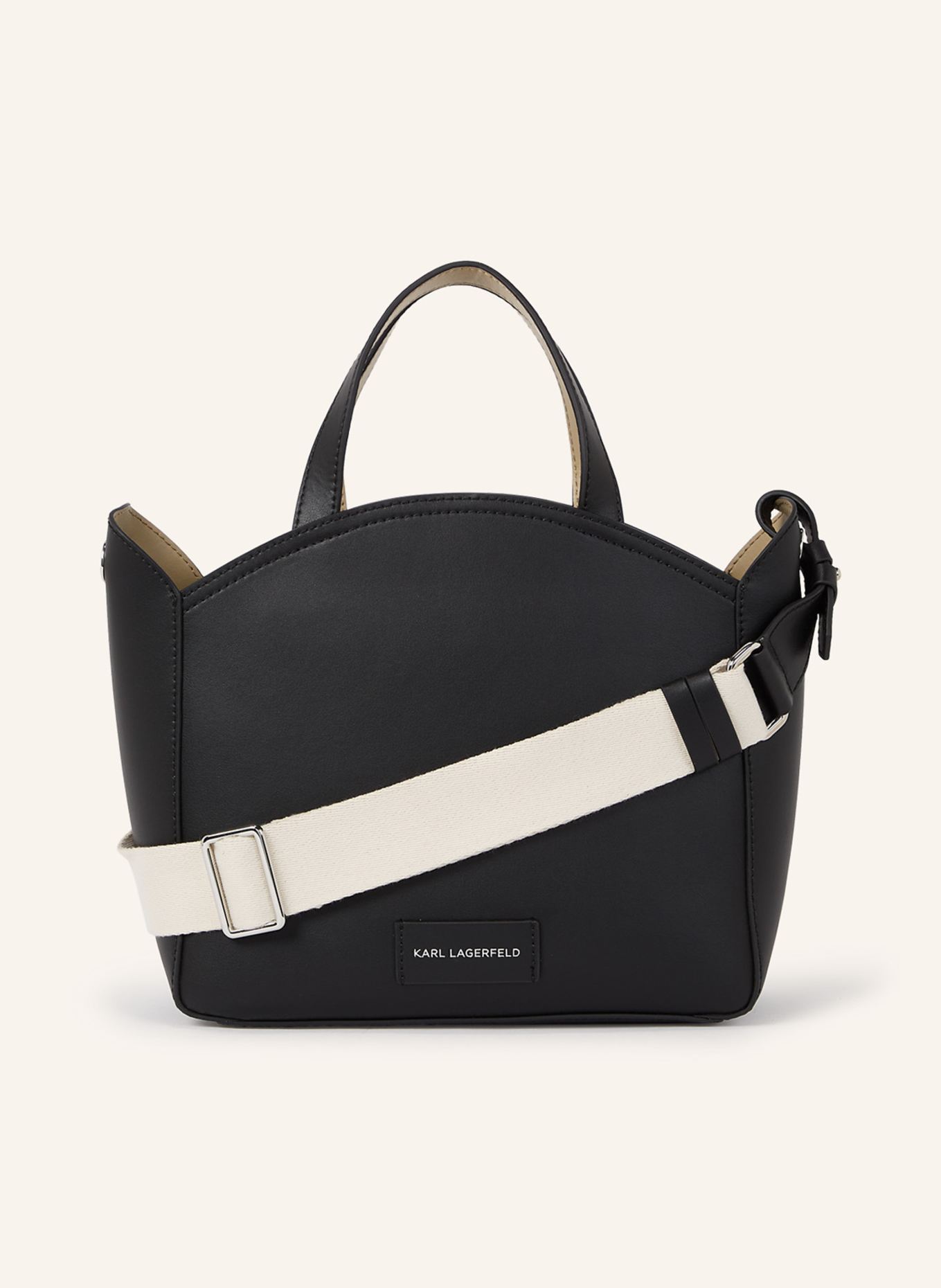 KARL LAGERFELD Handtasche: SCHWARZ