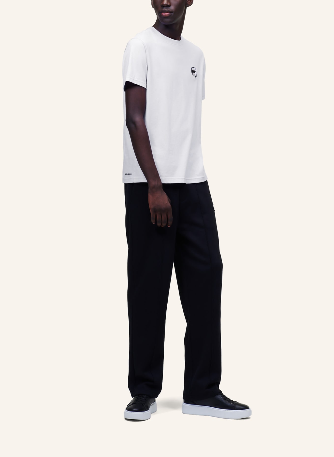 KARL LAGERFELD T-shirt: WEISS