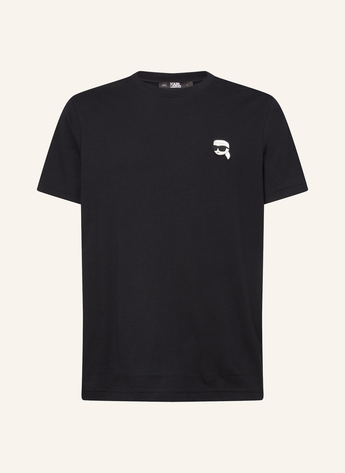 KARL LAGERFELD T-shirt: SCHWARZ