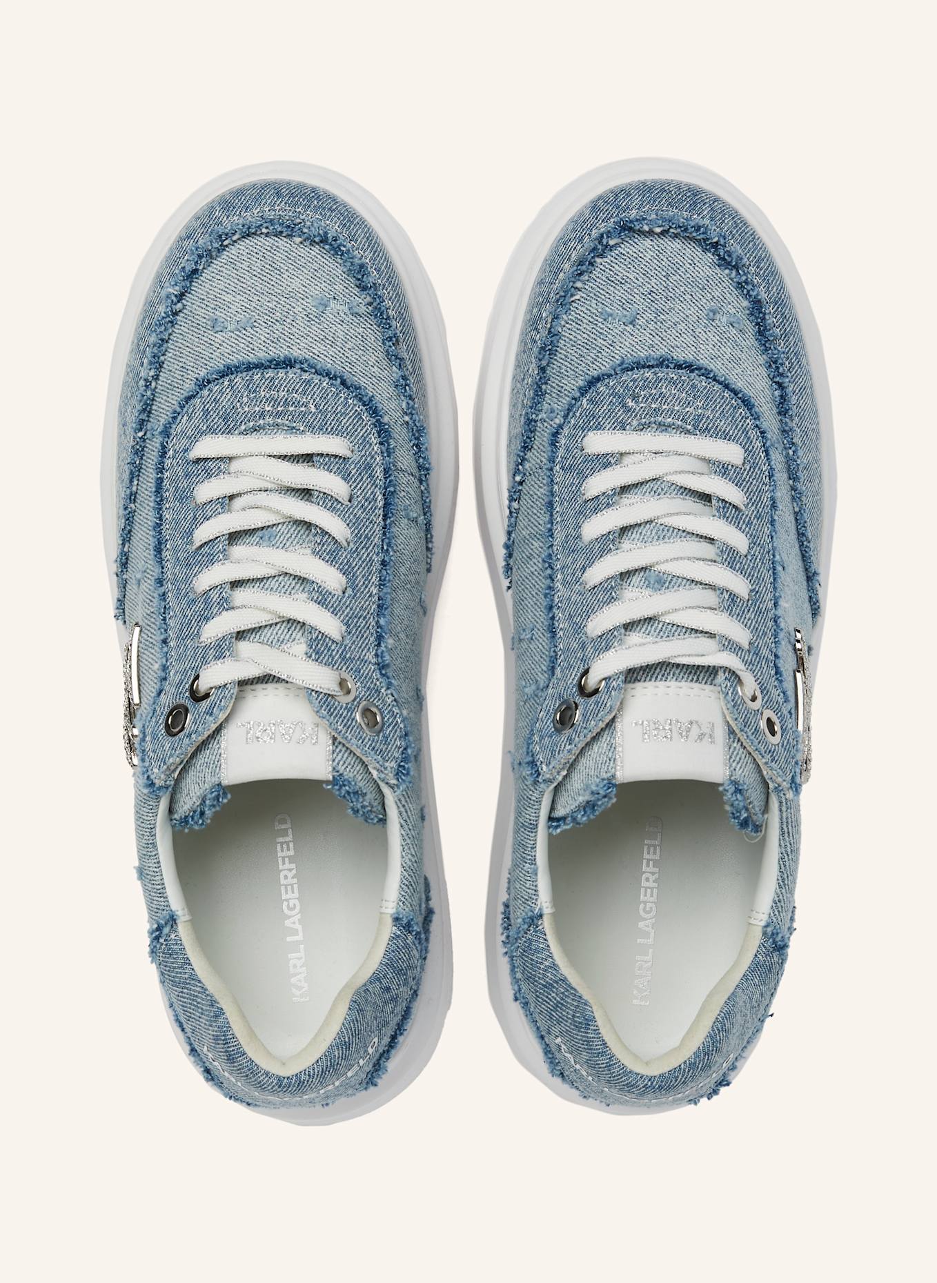 KARL LAGERFELD Sneaker: BLAU