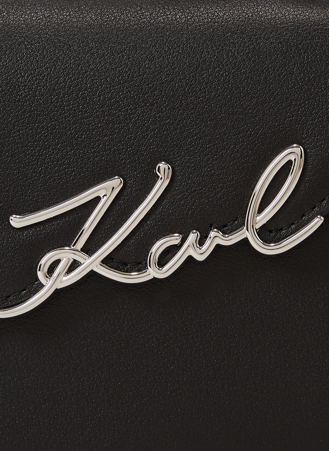 KARL LAGERFELD Umhängetasche: SCHWARZ