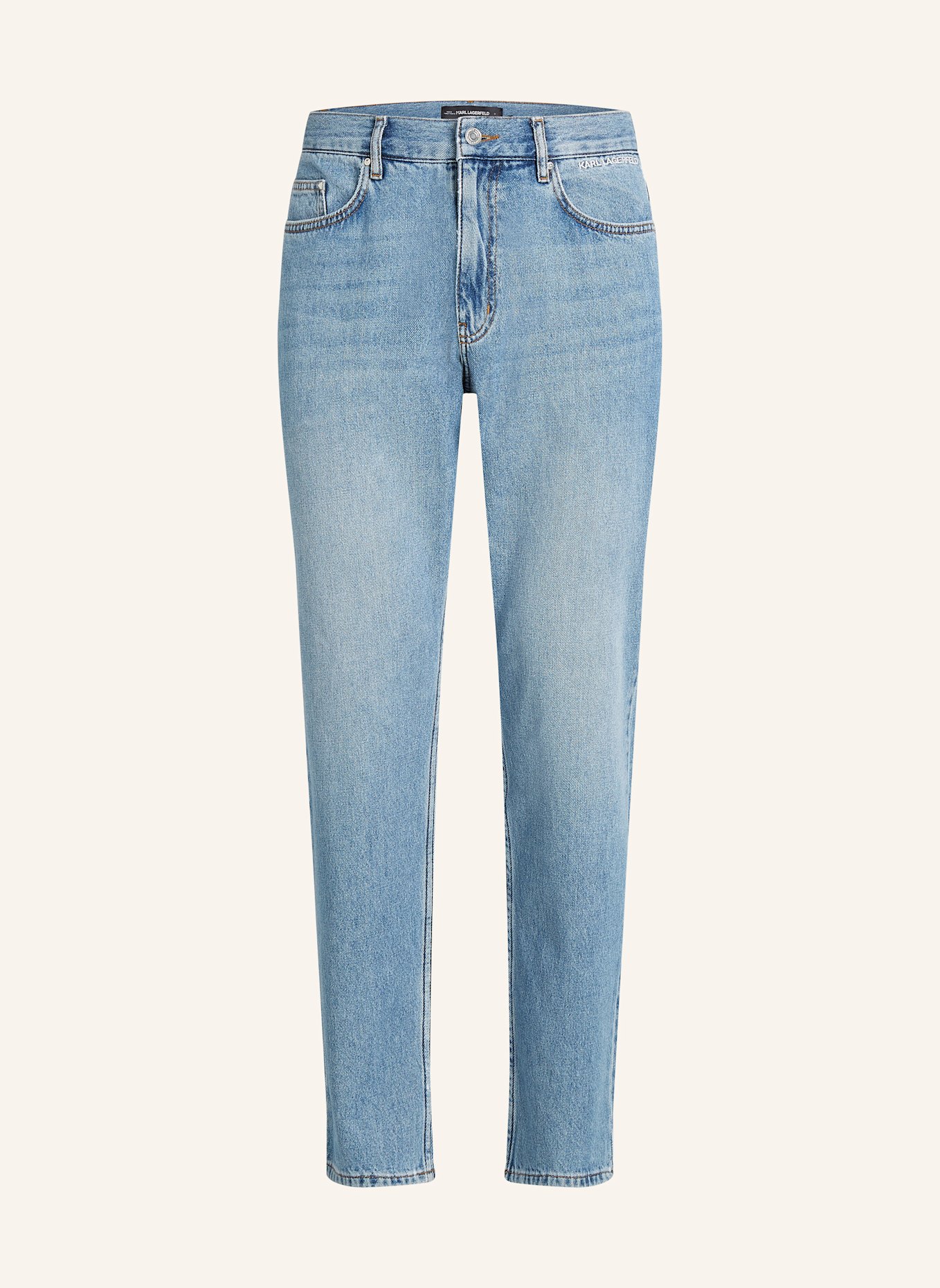 KARL LAGERFELD Jeans Tapered Fit: BLAU