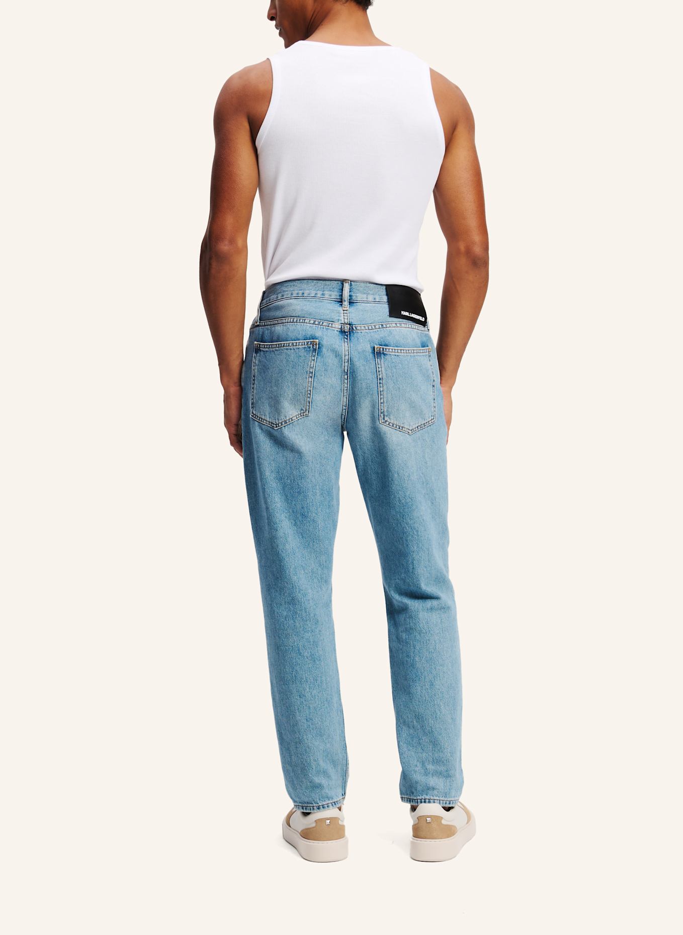 KARL LAGERFELD Jeans Tapered Fit: BLAU