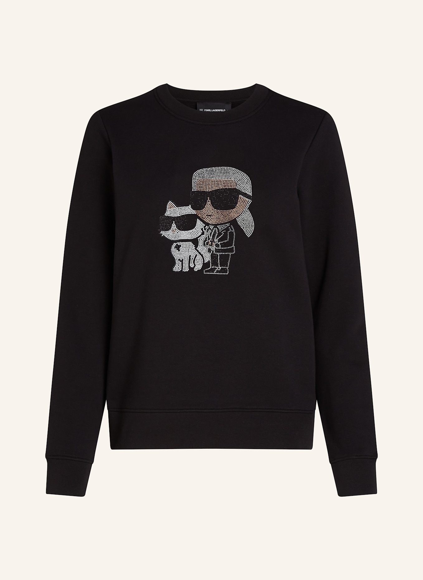 KARL LAGERFELD Sweatshirt, Farbe: SCHWARZ (Bild 1)