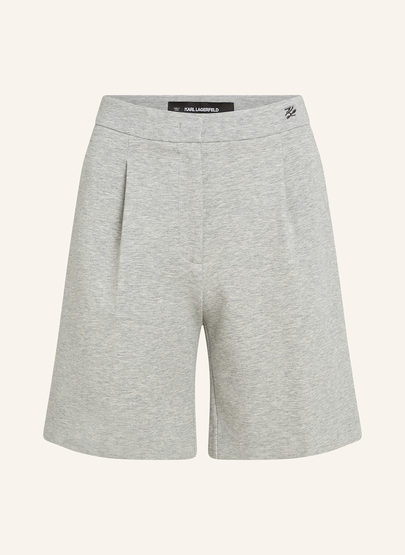 KARL LAGERFELD Shorts: GRAU