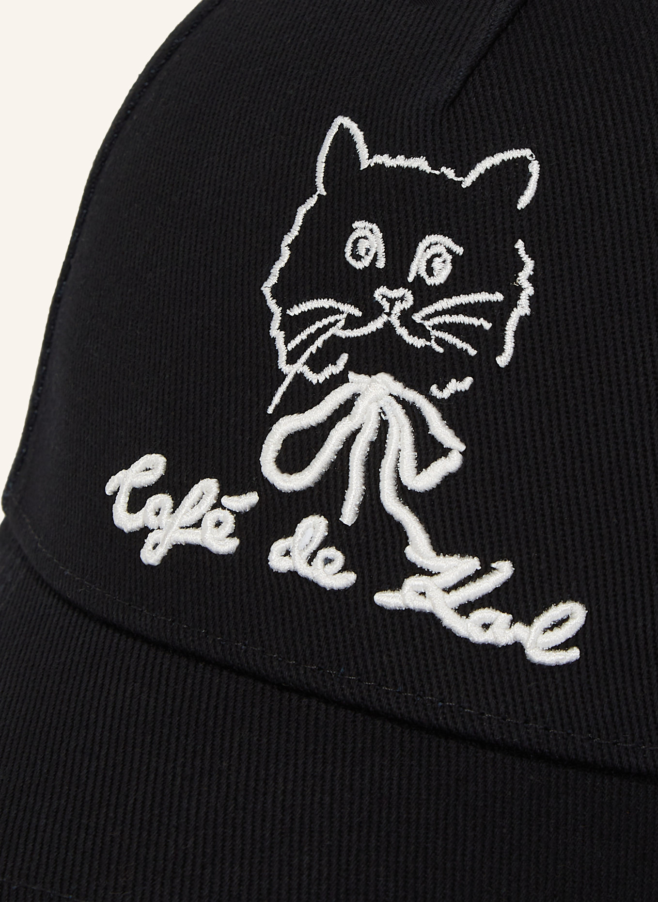 KARL LAGERFELD Karl Lagerfeld x Jorge Parra Cap: SCHWARZ