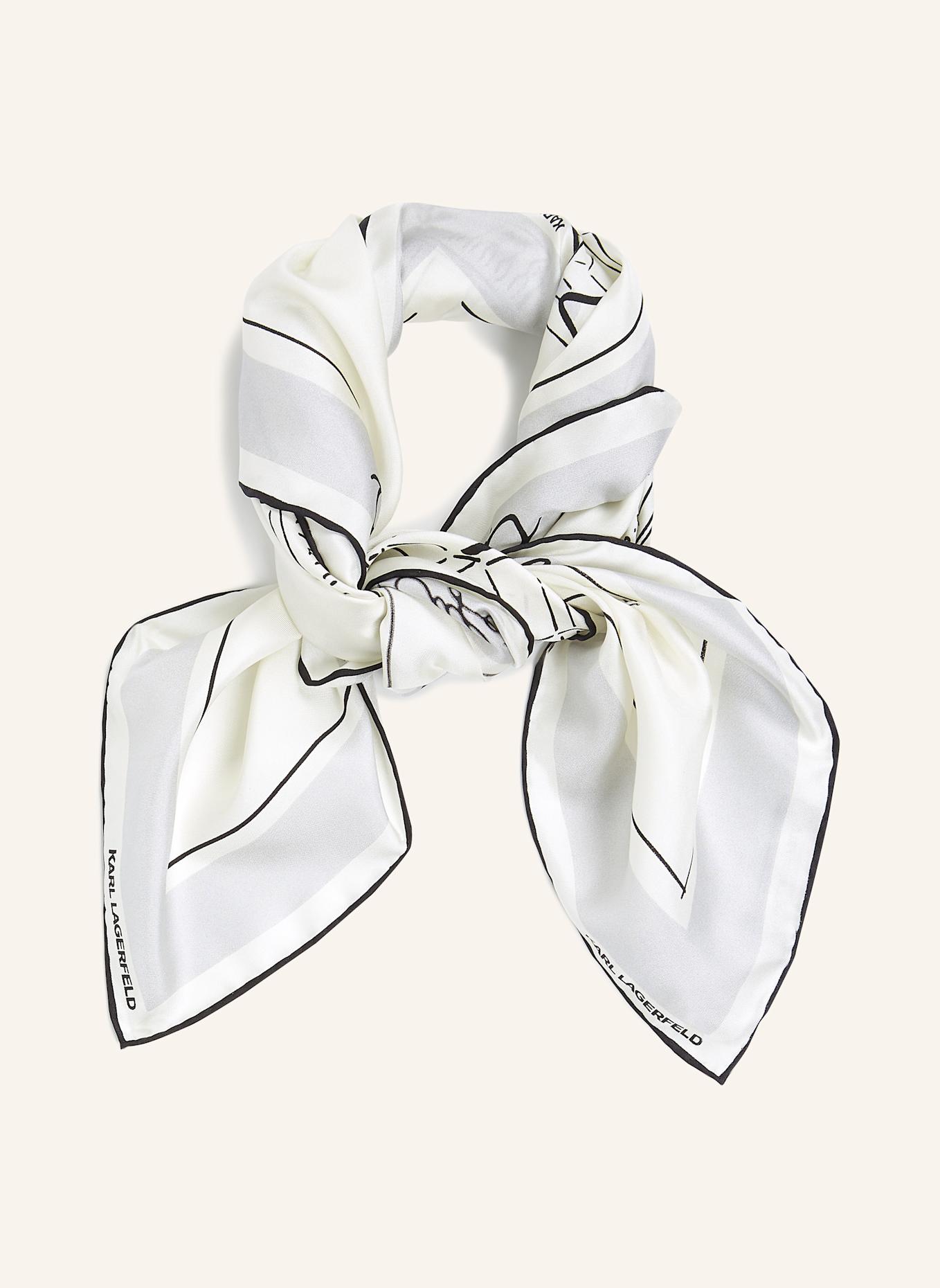 KARL LAGERFELD Karl Lagerfeld x Jorge Parra Schal: BEIGE