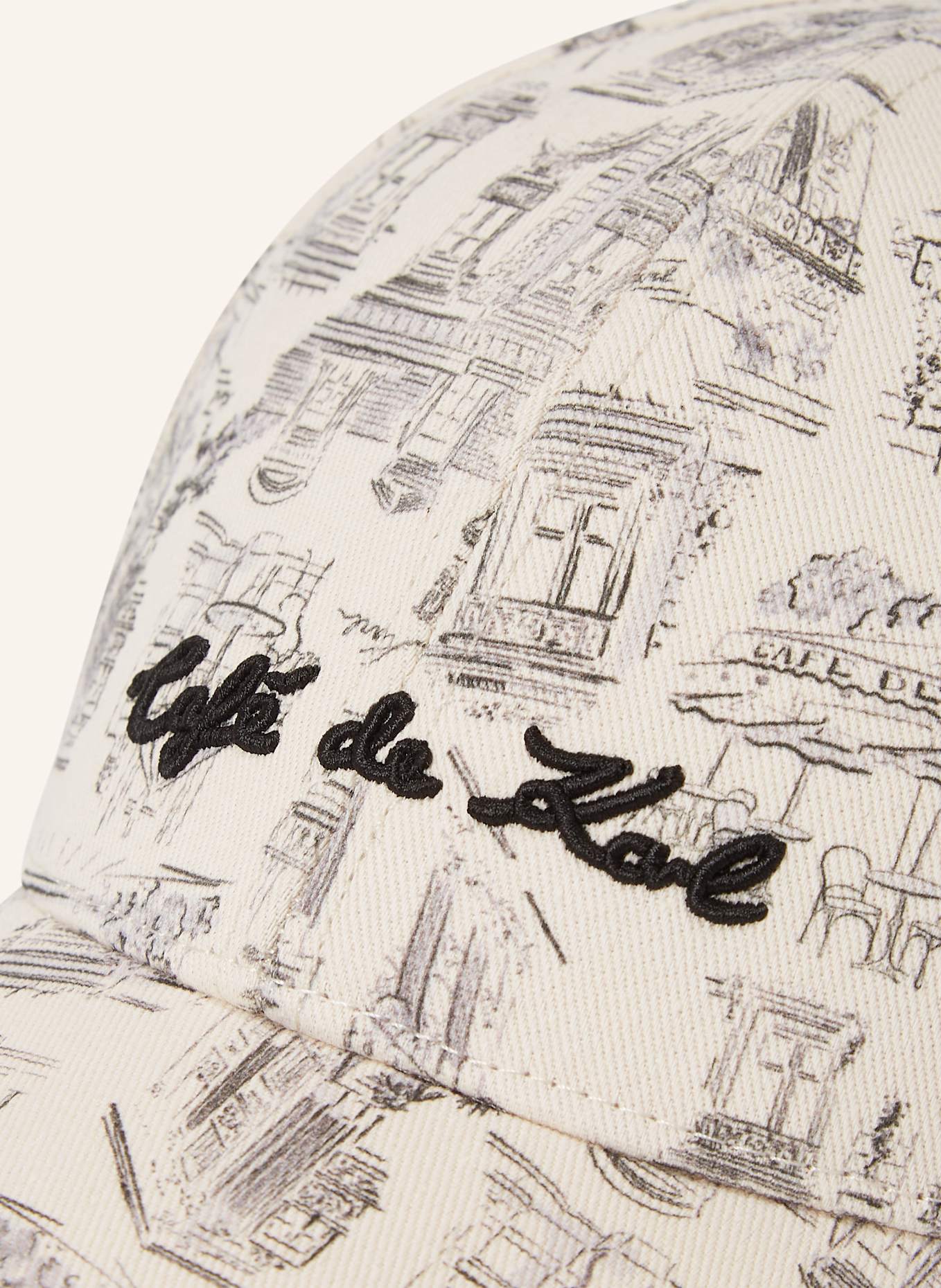 KARL LAGERFELD Karl Lagerfeld x Jorge Parra Cap: BEIGE