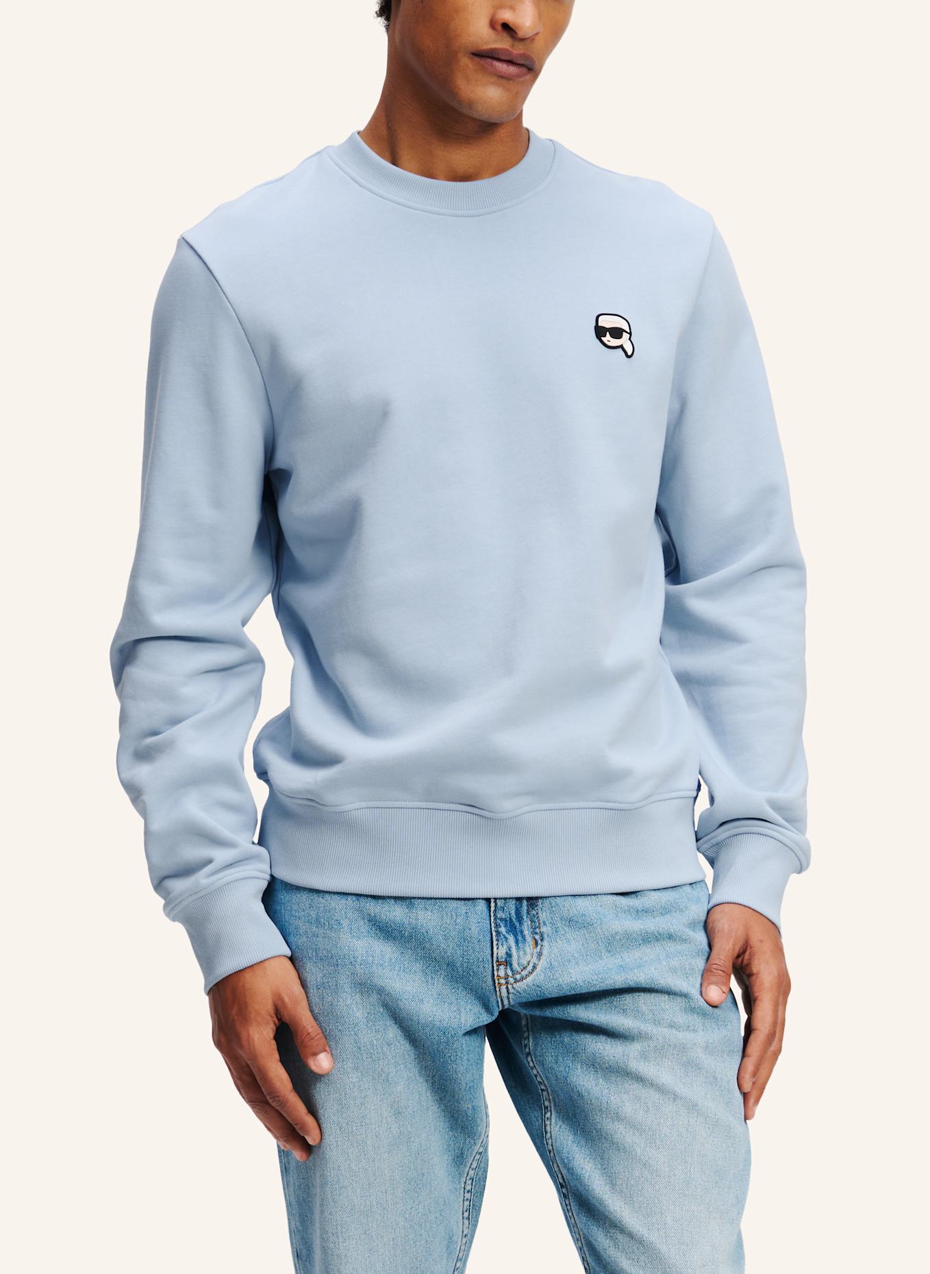 KARL LAGERFELD Sweatshirt: BLAU