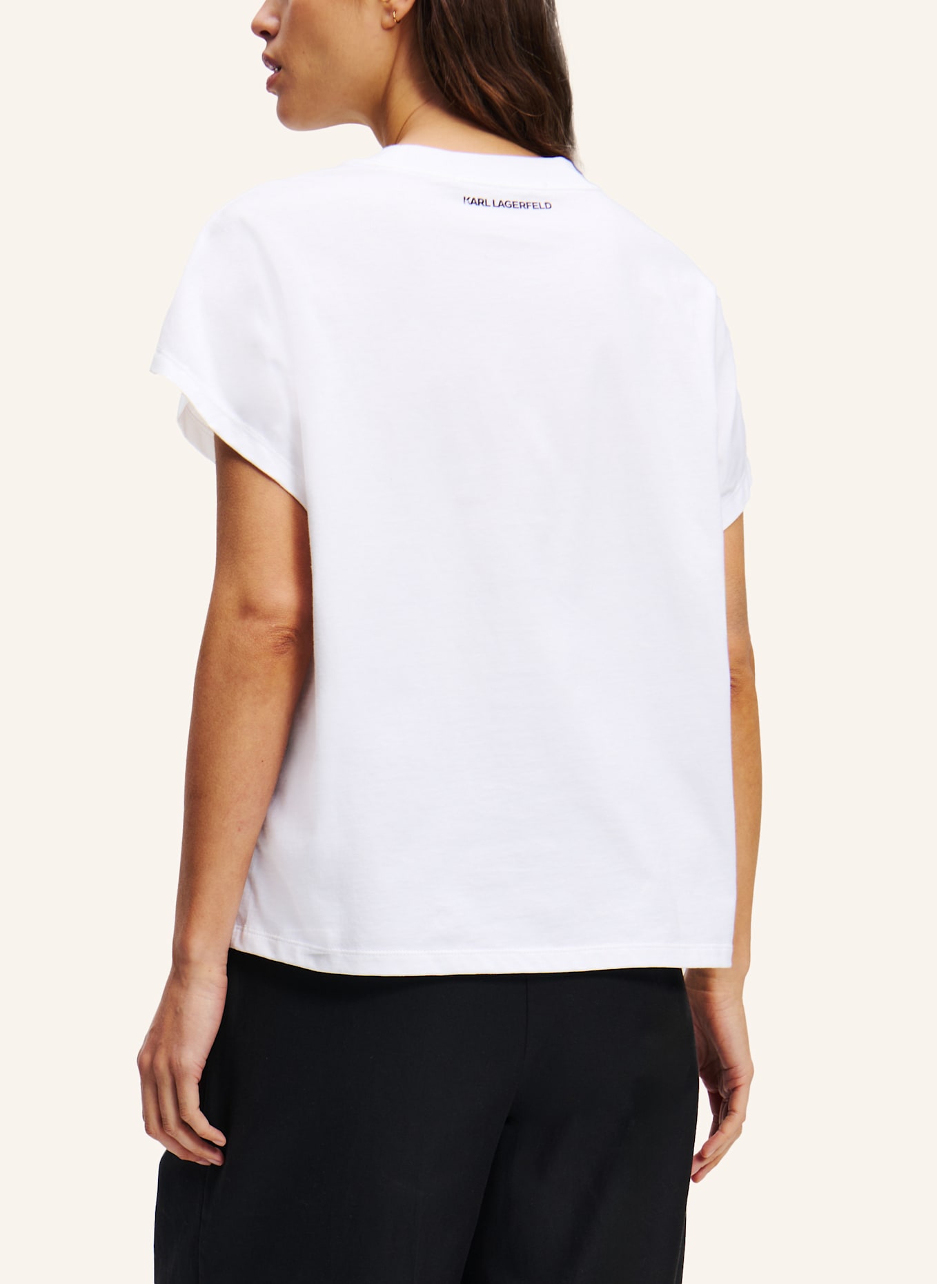 KARL LAGERFELD T-shirt: WEISS