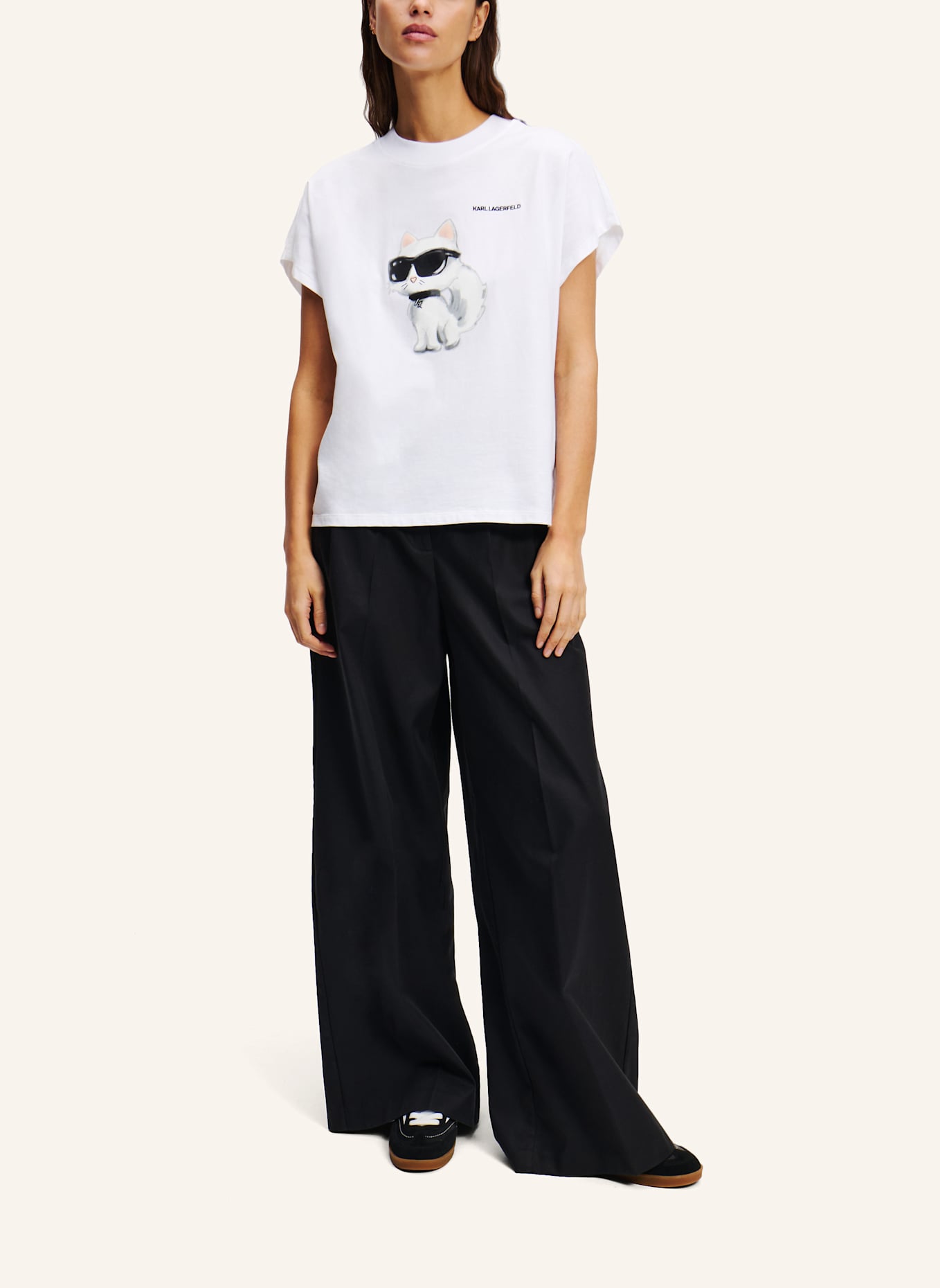 KARL LAGERFELD T-shirt: WEISS