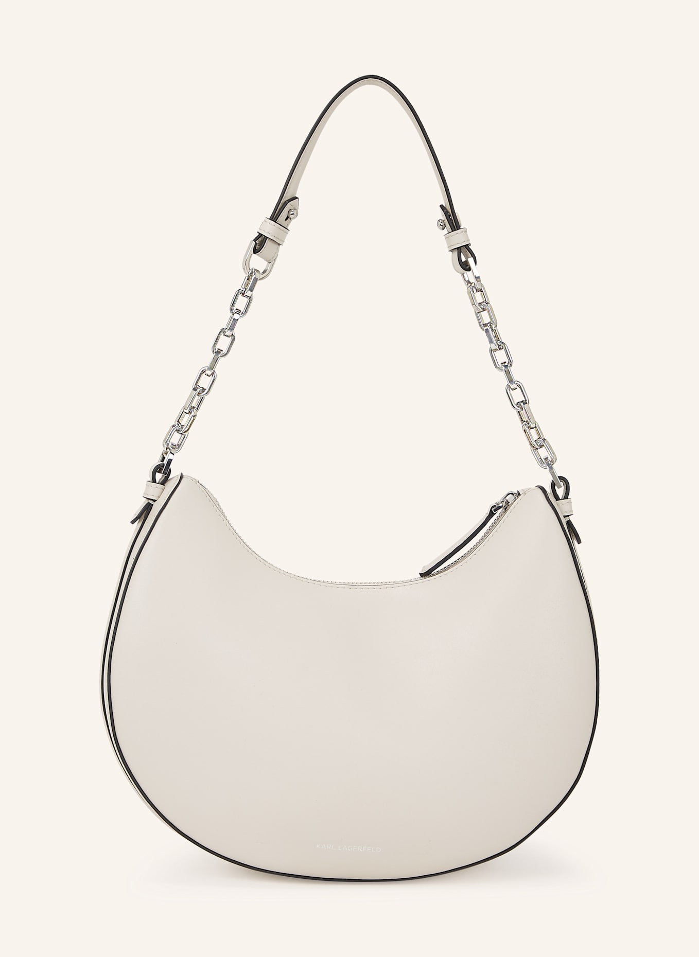 KARL LAGERFELD K/Autograph Hobo-Bag: BEIGE
