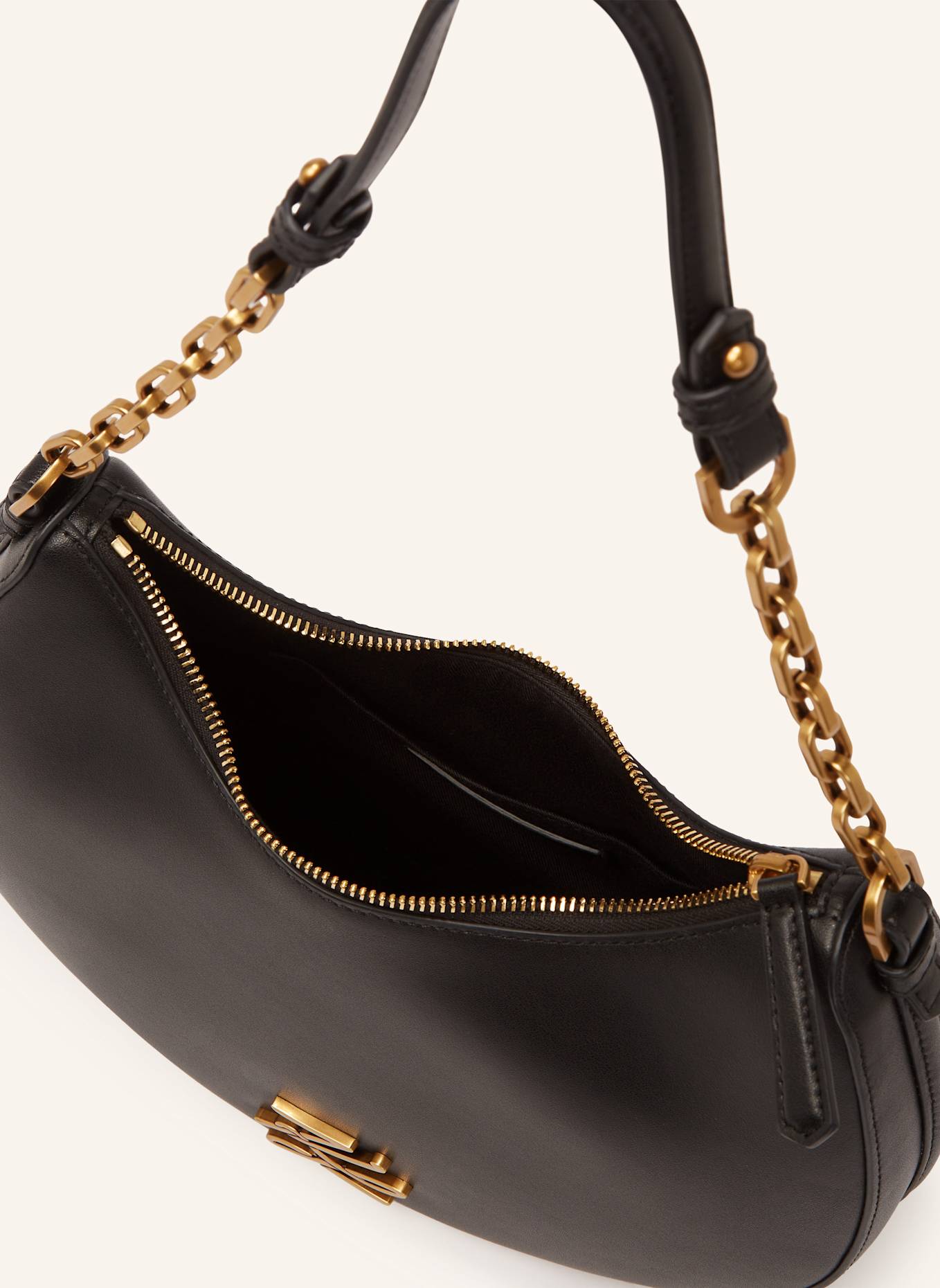 KARL LAGERFELD K/Autograph Hobo-Bag: SCHWARZ